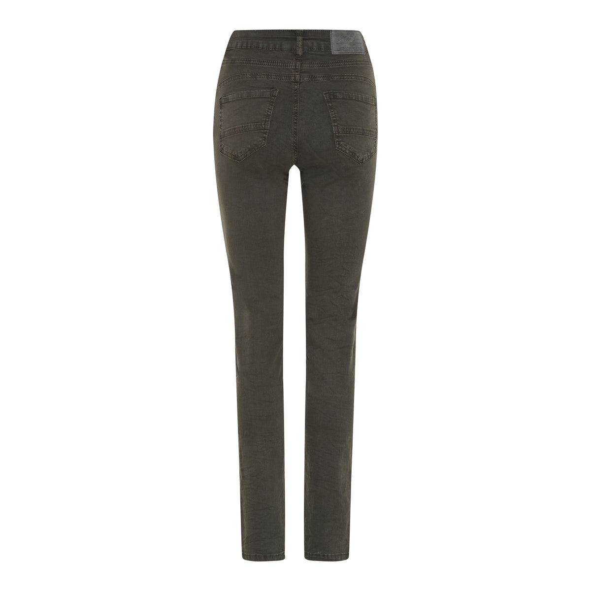 MAPP Patti Straight Twill Jeans DENIM/TWILL 546 BOTTLE GREEN