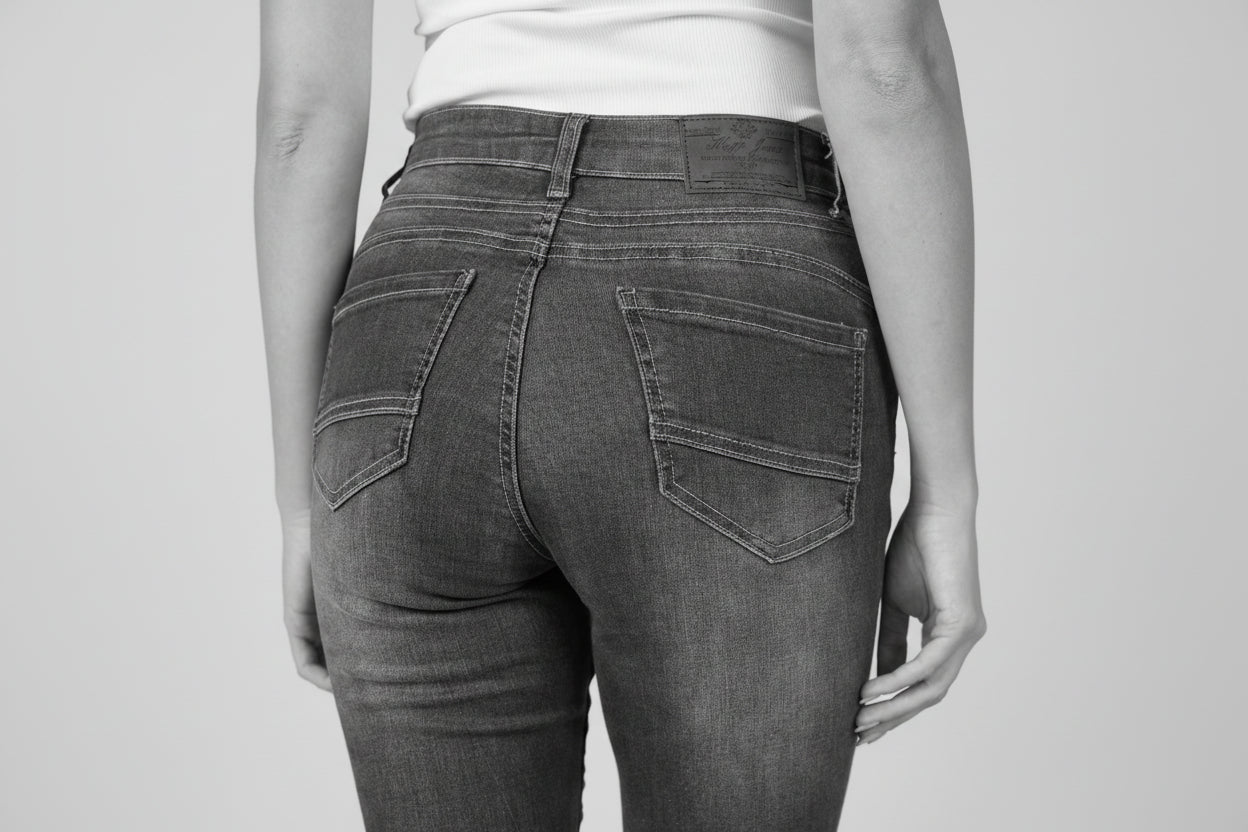 MAPP Patti Zip Denim Jeans DENIM/TWILL 9396 DENIM USED