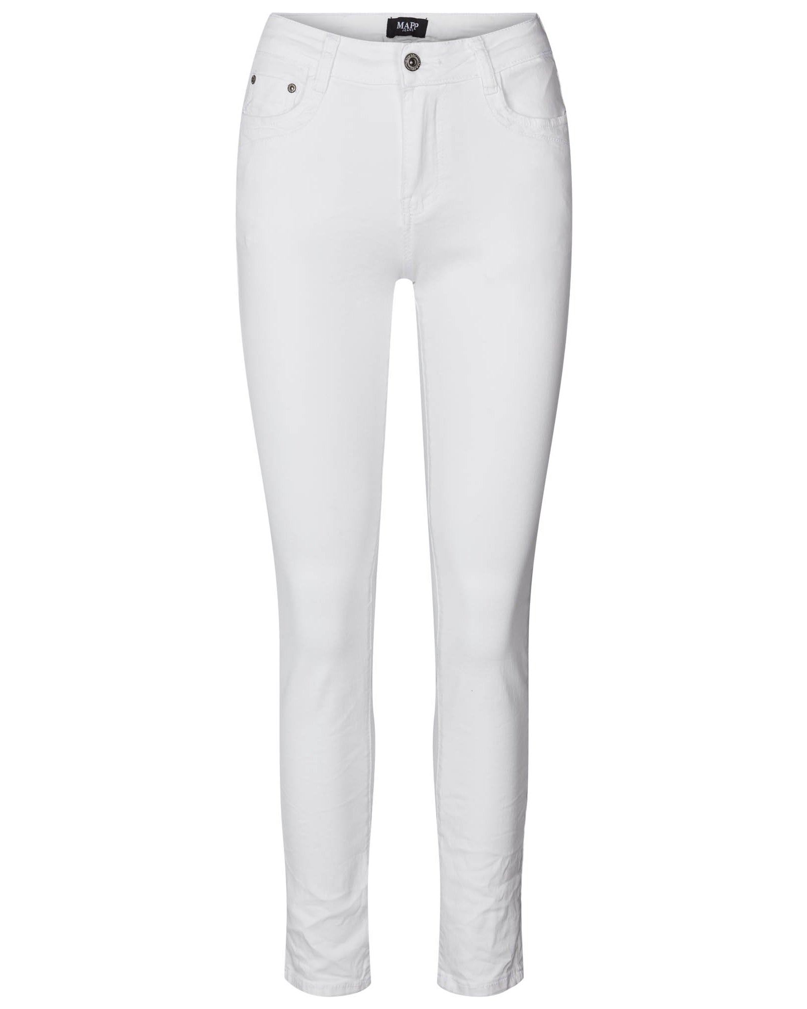 MAPP Patti Zip Twill Jeans DENIM/TWILL 10 WHITE