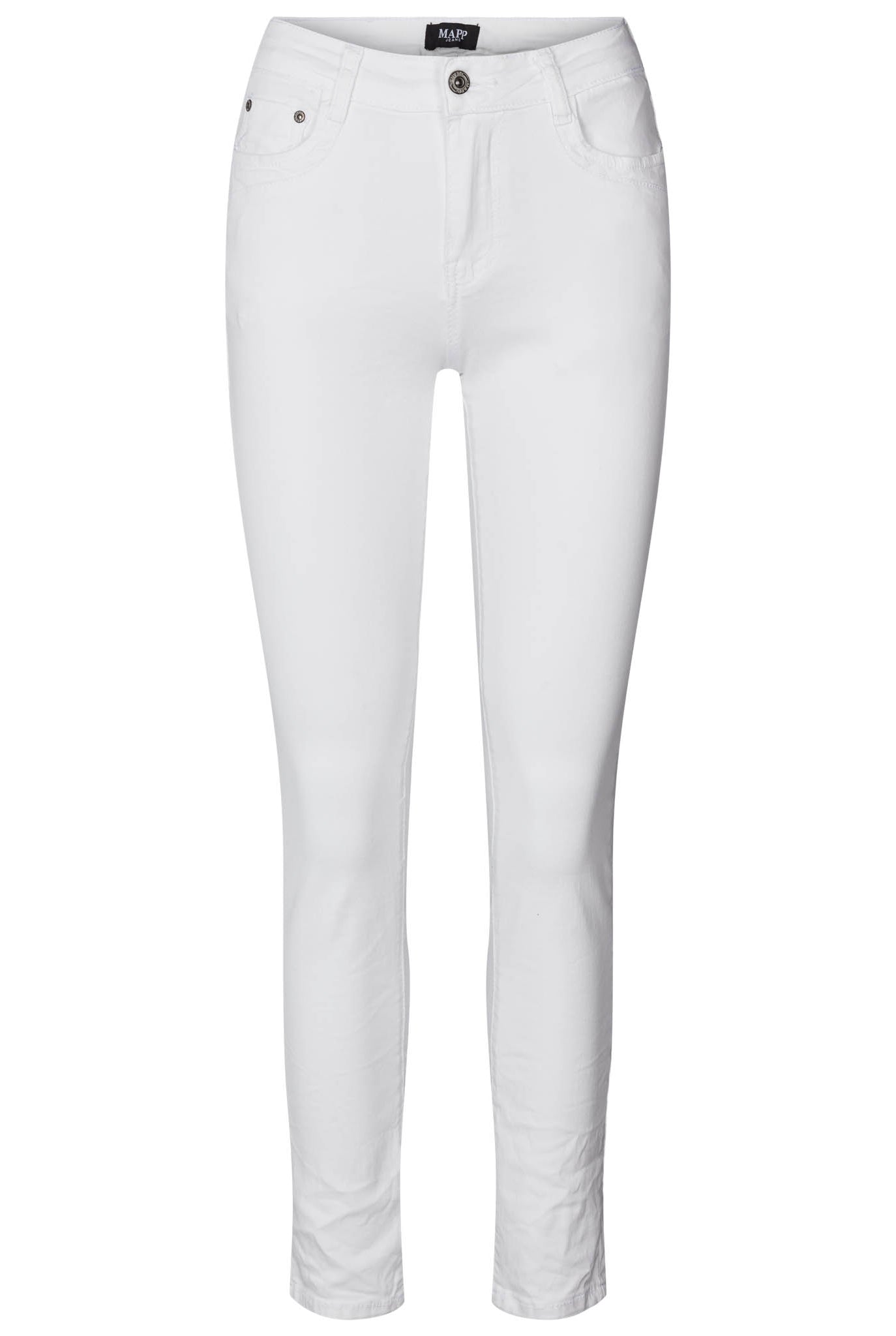 MAPP Patti Zip Twill Jeans DENIM/TWILL 10 WHITE