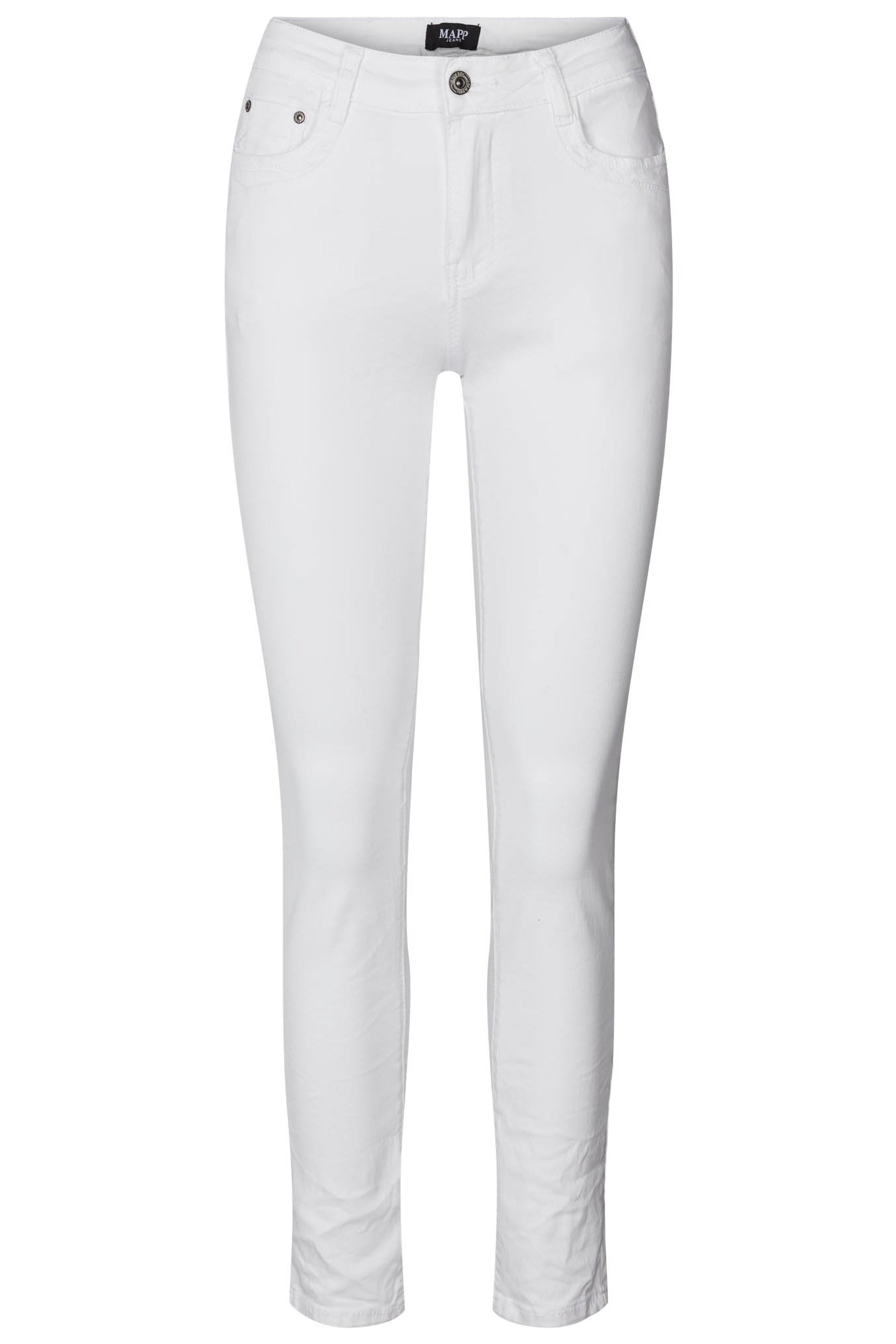 MAPP Patti Zip Twill Jeans DENIM/TWILL 10 WHITE