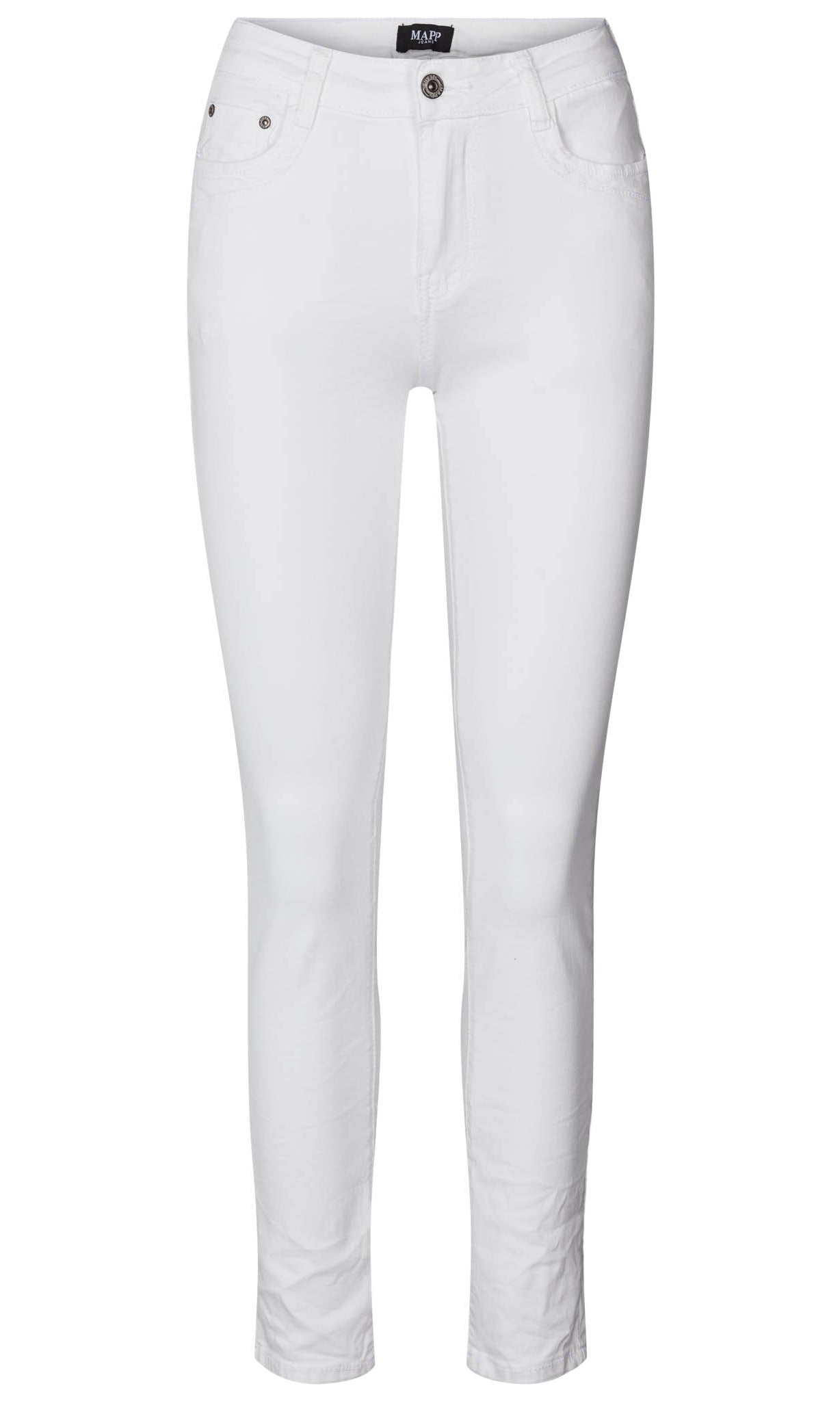 MAPP Patti Zip Twill Jeans DENIM/TWILL 10 WHITE