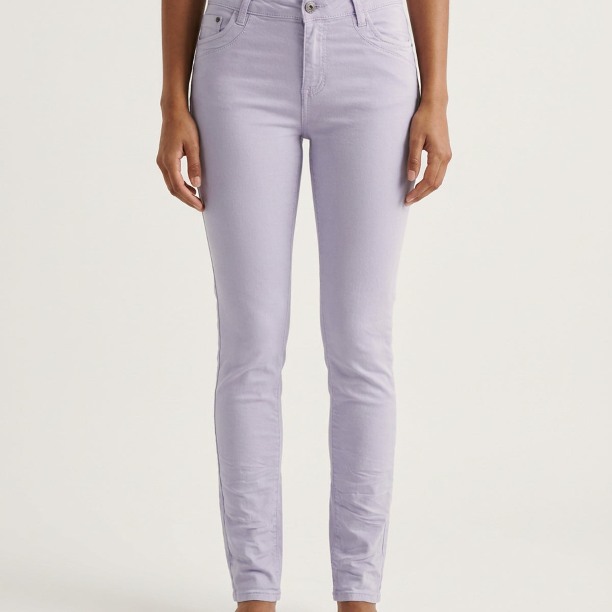 MAPP Patti Zip Twill Jeans DENIM/TWILL 286 LAVENDER