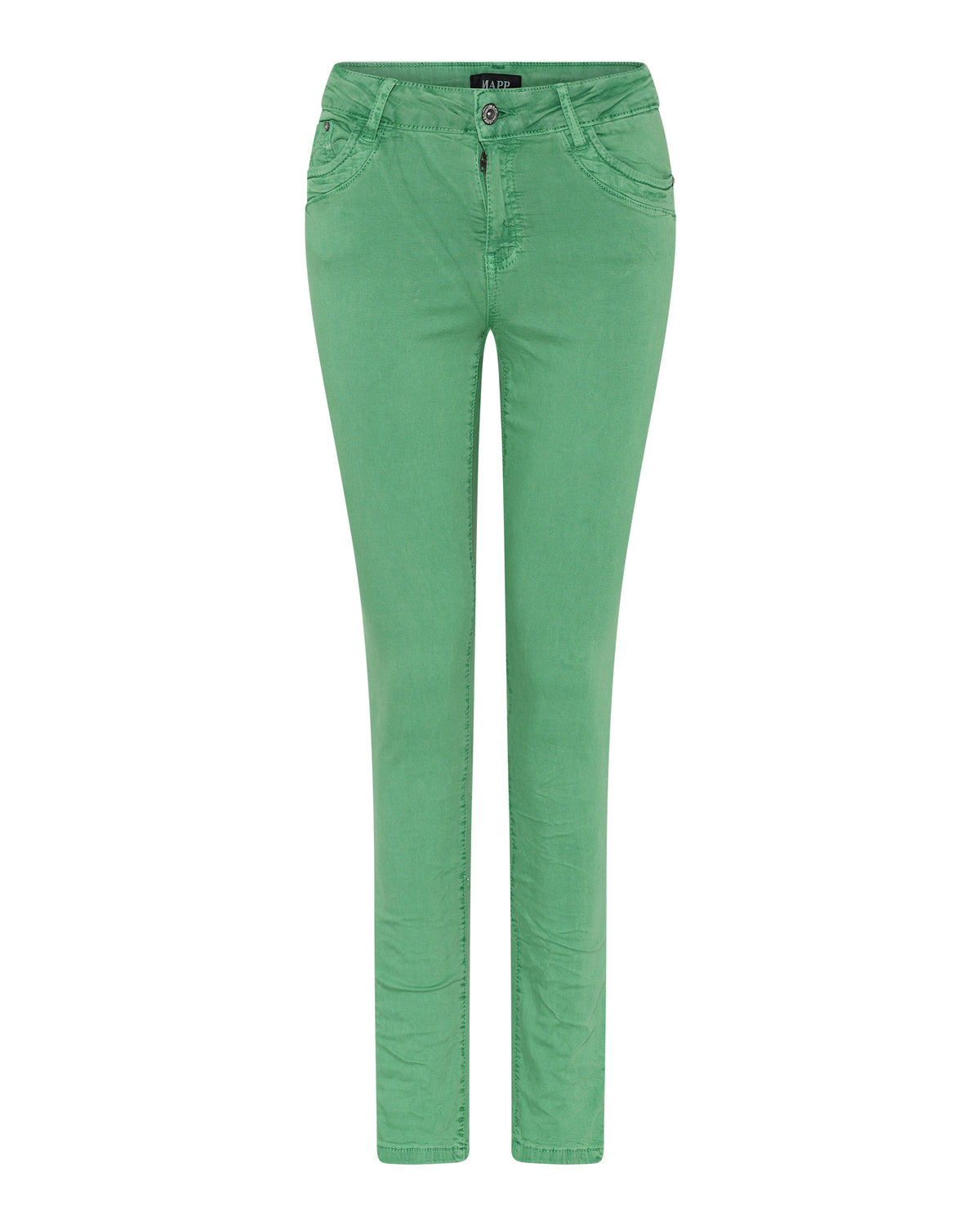 MAPP Patti Zip Twill Jeans DENIM/TWILL 265 GRASS GREEN