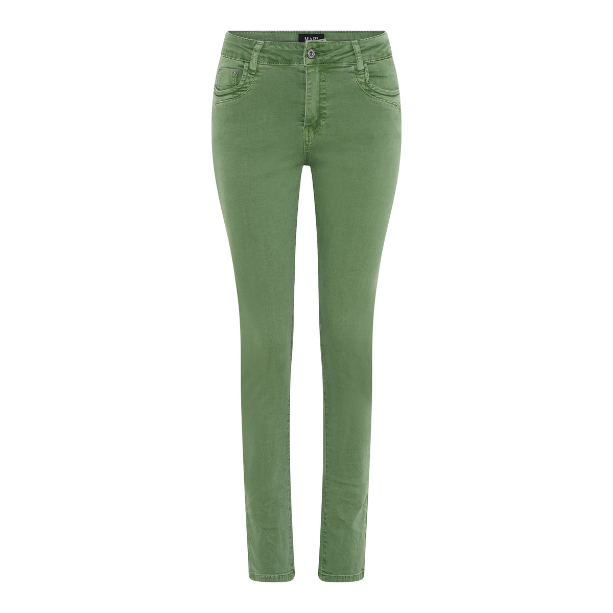 MAPP Patti Zip Twill Jeans DENIM/TWILL 633 OLIVE OIL