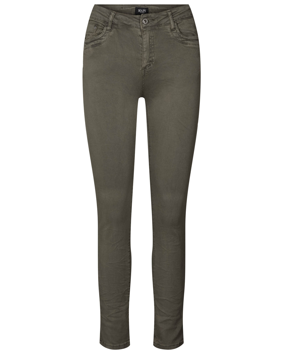 MAPP Patti Zip Twill Jeans DENIM/TWILL 645 SALVIE