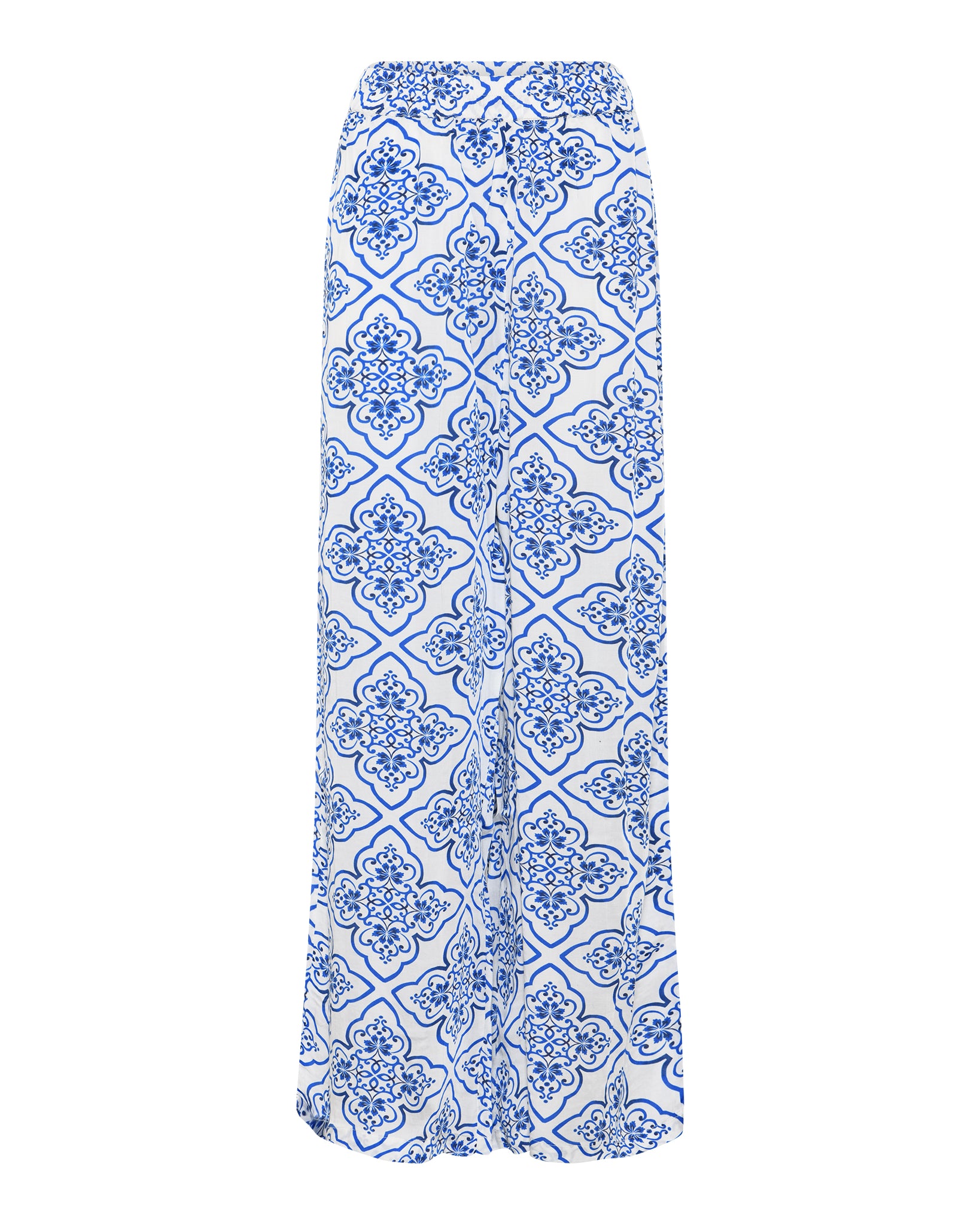 DNYcph Plus Size Eva Wide Pant PANTS 187 COBOLT BLUE
