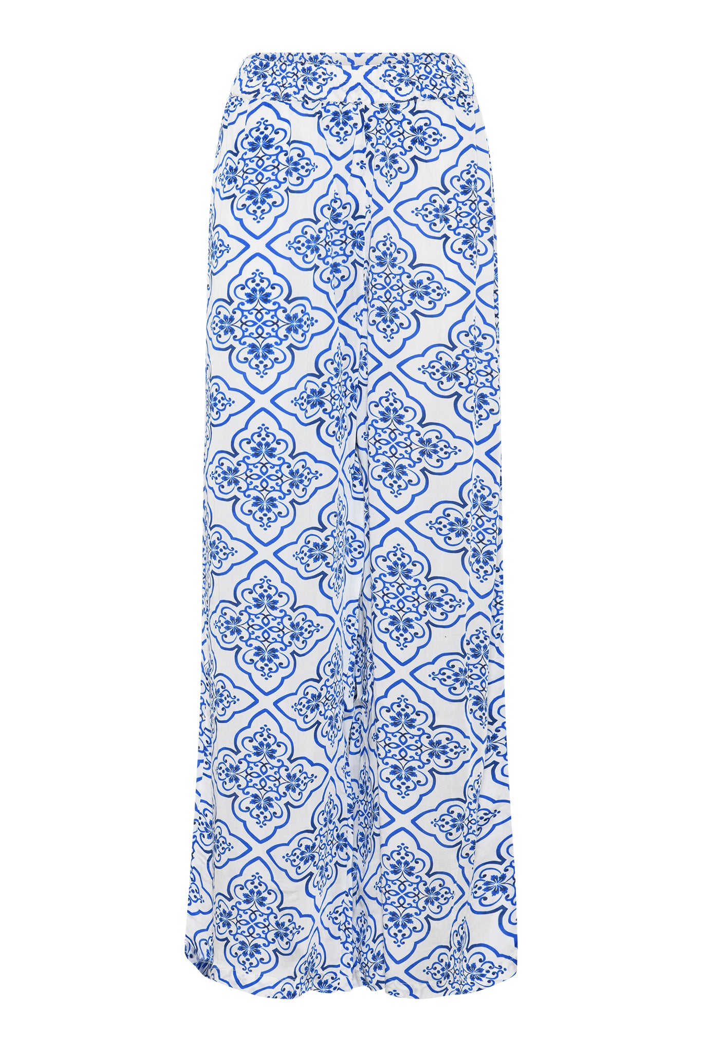 DNYcph Plus Size Eva Wide Pant PANTS 187 COBOLT BLUE