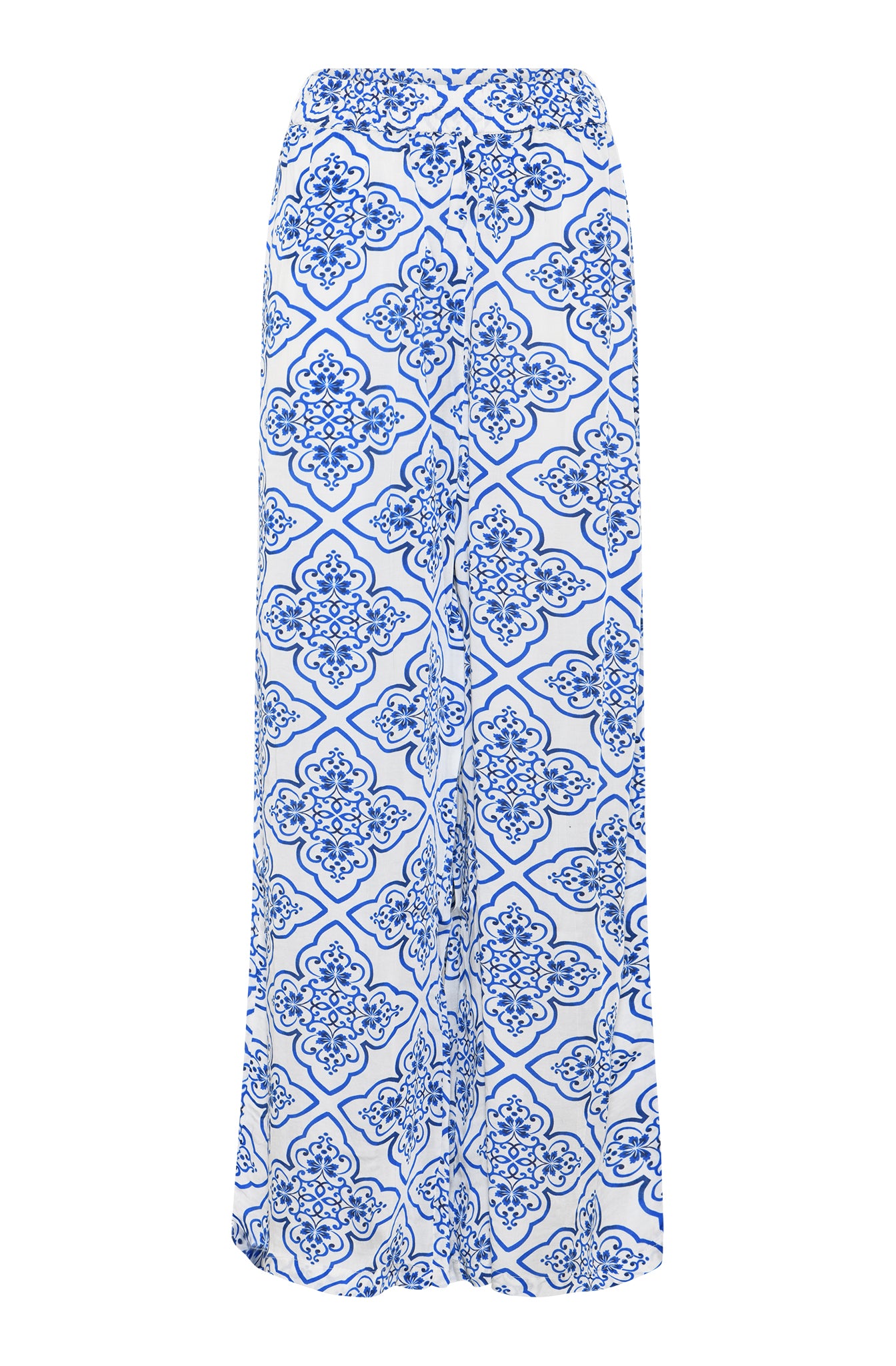 DNYcph Plus Size Eva Wide Pant PANTS 187 COBOLT BLUE