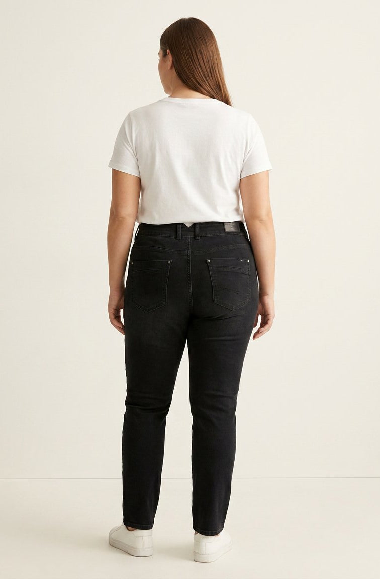 DNYcph Plus Size Pascha Denim Jeans DENIM/TWILL 81 BLACK DENIM