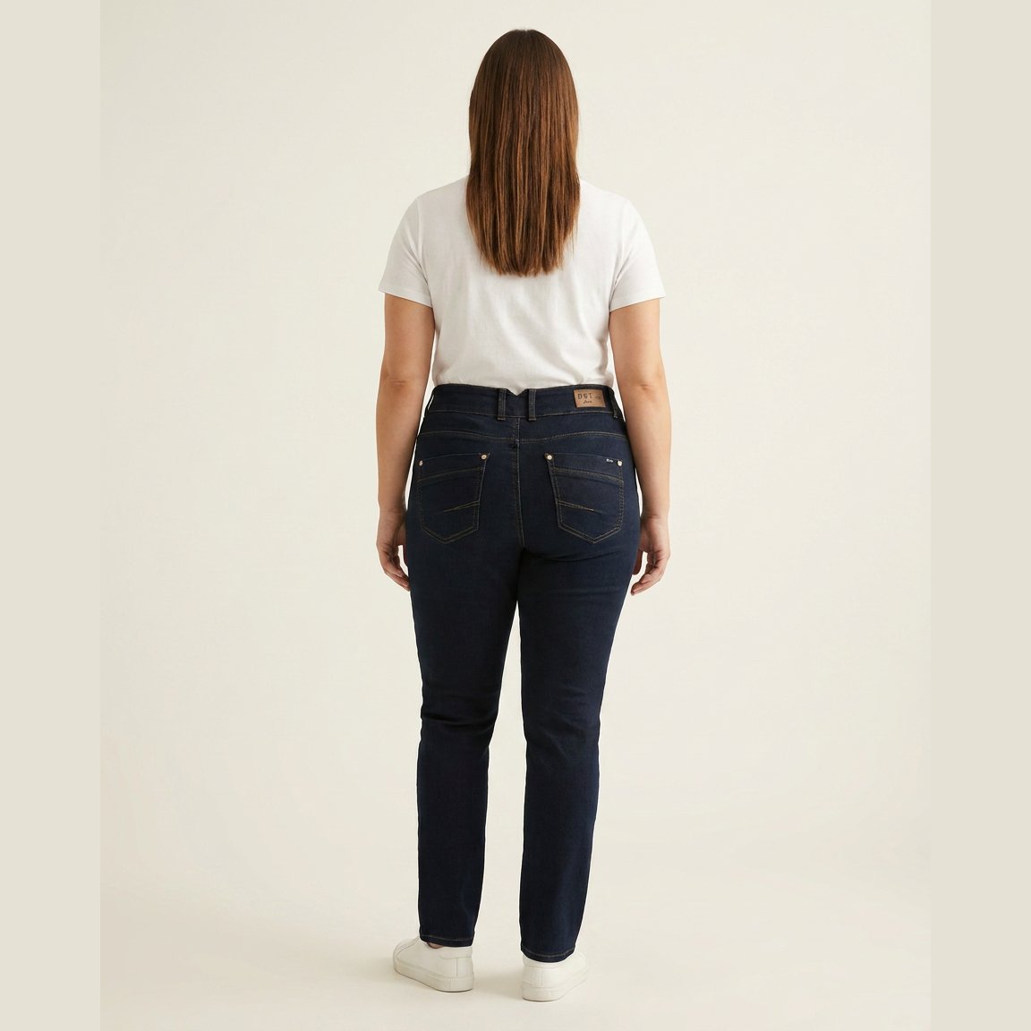 DNYcph Plus Size Pascha Denim Jeans DENIM/TWILL 98 DARK BLUE