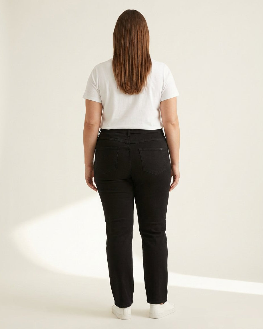 DNYcph Plus Size Superfit Denim Jeans DENIM/TWILL 81 BLACK DENIM
