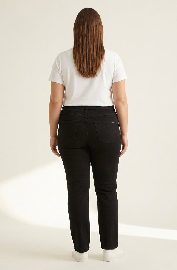 DNYcph Plus Size Superfit Denim Jeans DENIM/TWILL 81 BLACK DENIM