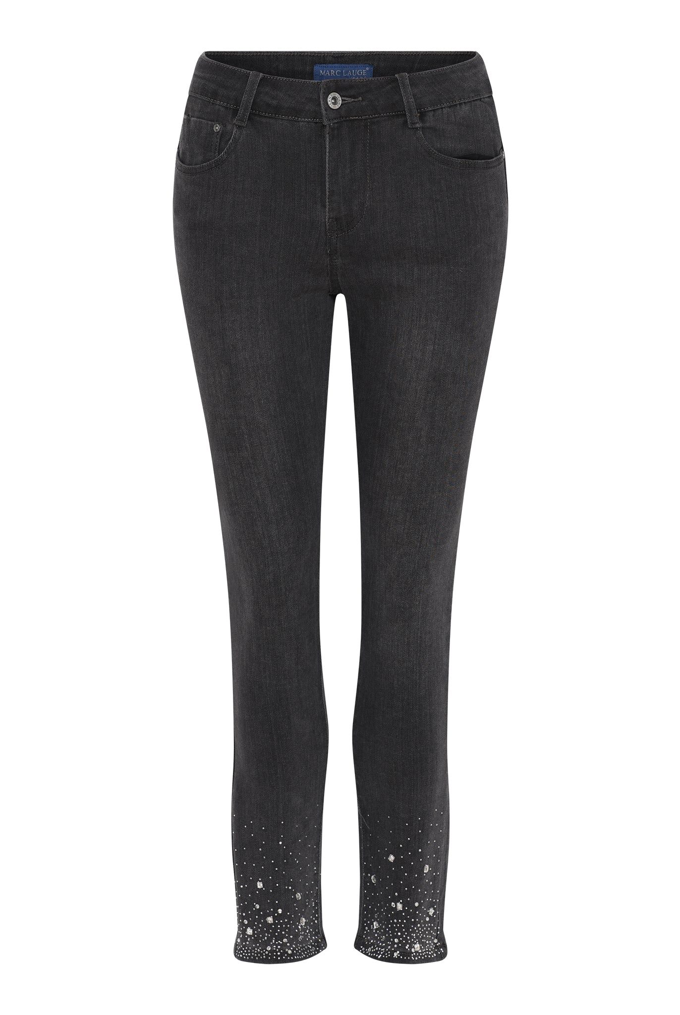 MARC LAUGE RAIN DROP JEANS DENIM/TWILL 579699 GREY USED DENIM