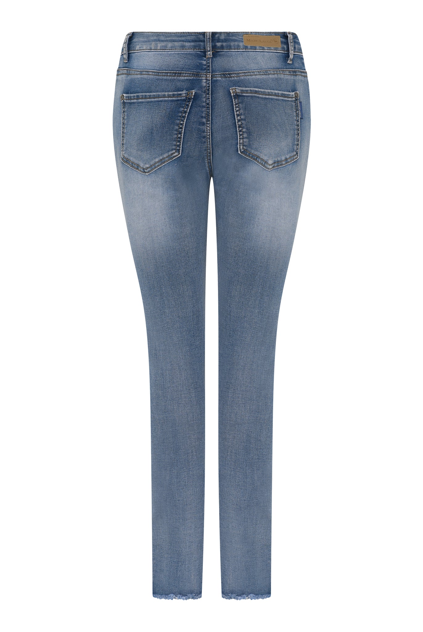 MARC LAUGE RAW 7/8 DENIM JEANS DENIM/TWILL 9096 LT. BLUE USED