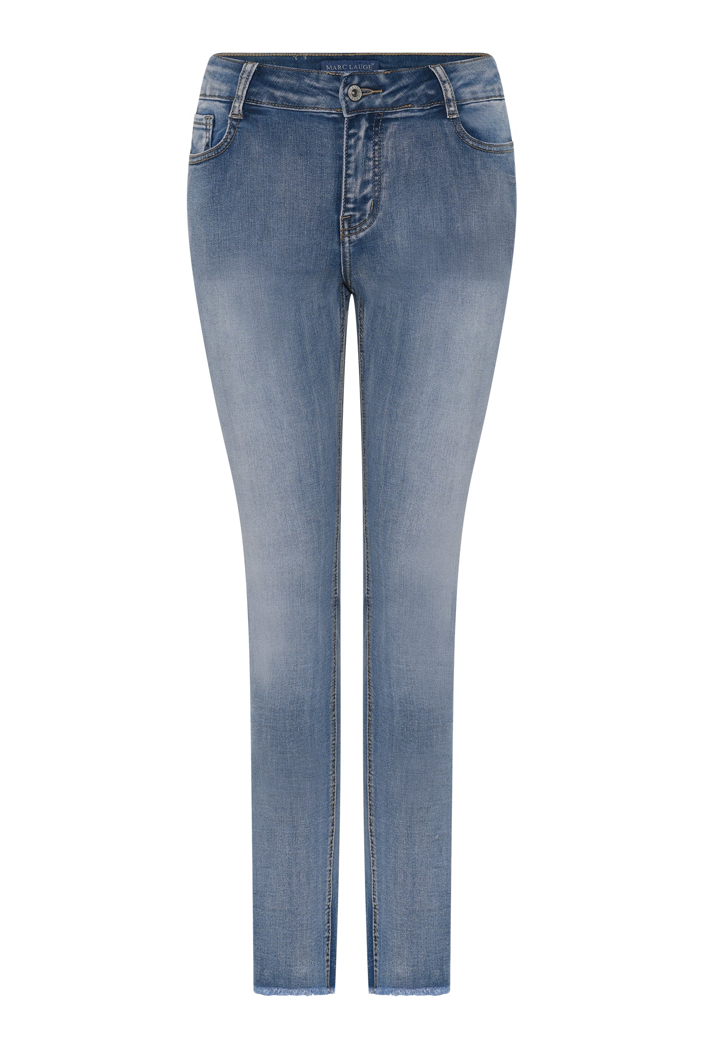 MARC LAUGE RAW 7/8 DENIM JEANS DENIM/TWILL 9096 LT. BLUE USED