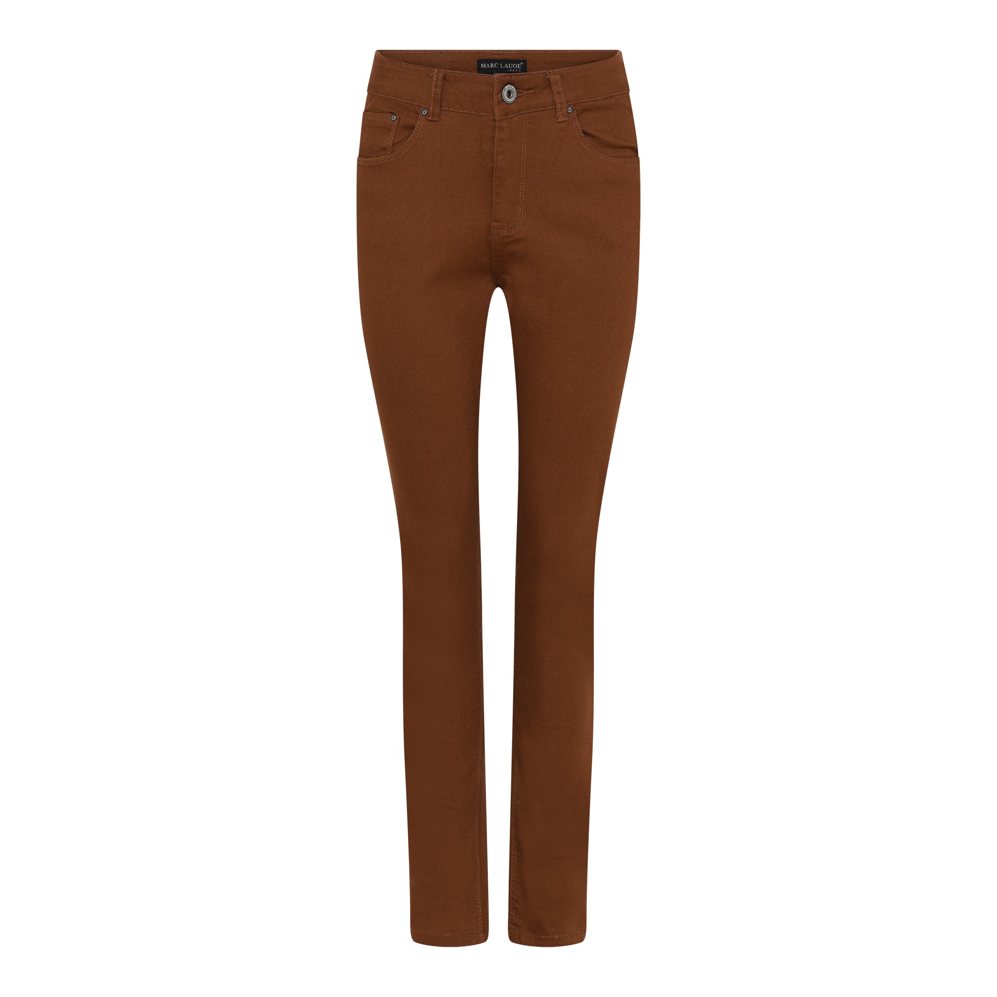 MARC LAUGE REBECCA TWILL JEANS DENIM/TWILL 137 TOBACCO