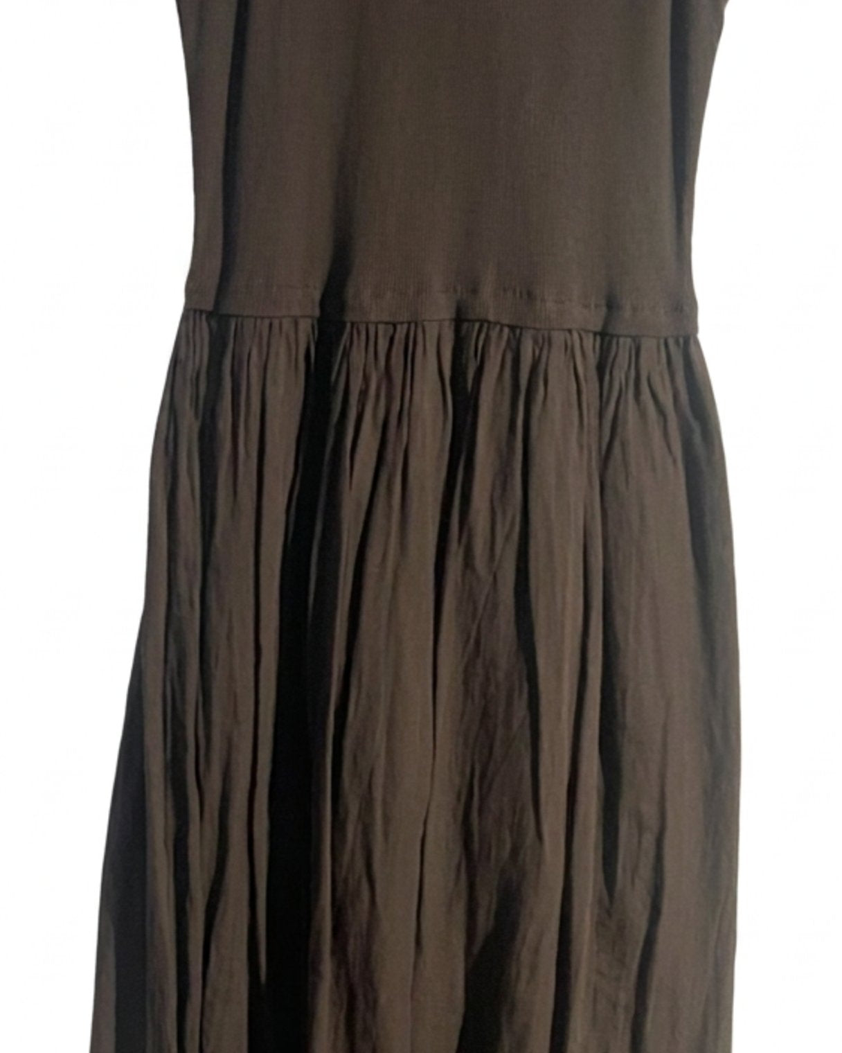 MAPP RIB STROP DRESS DRESS/JUMPSUIT 129 CHOCOLATE
