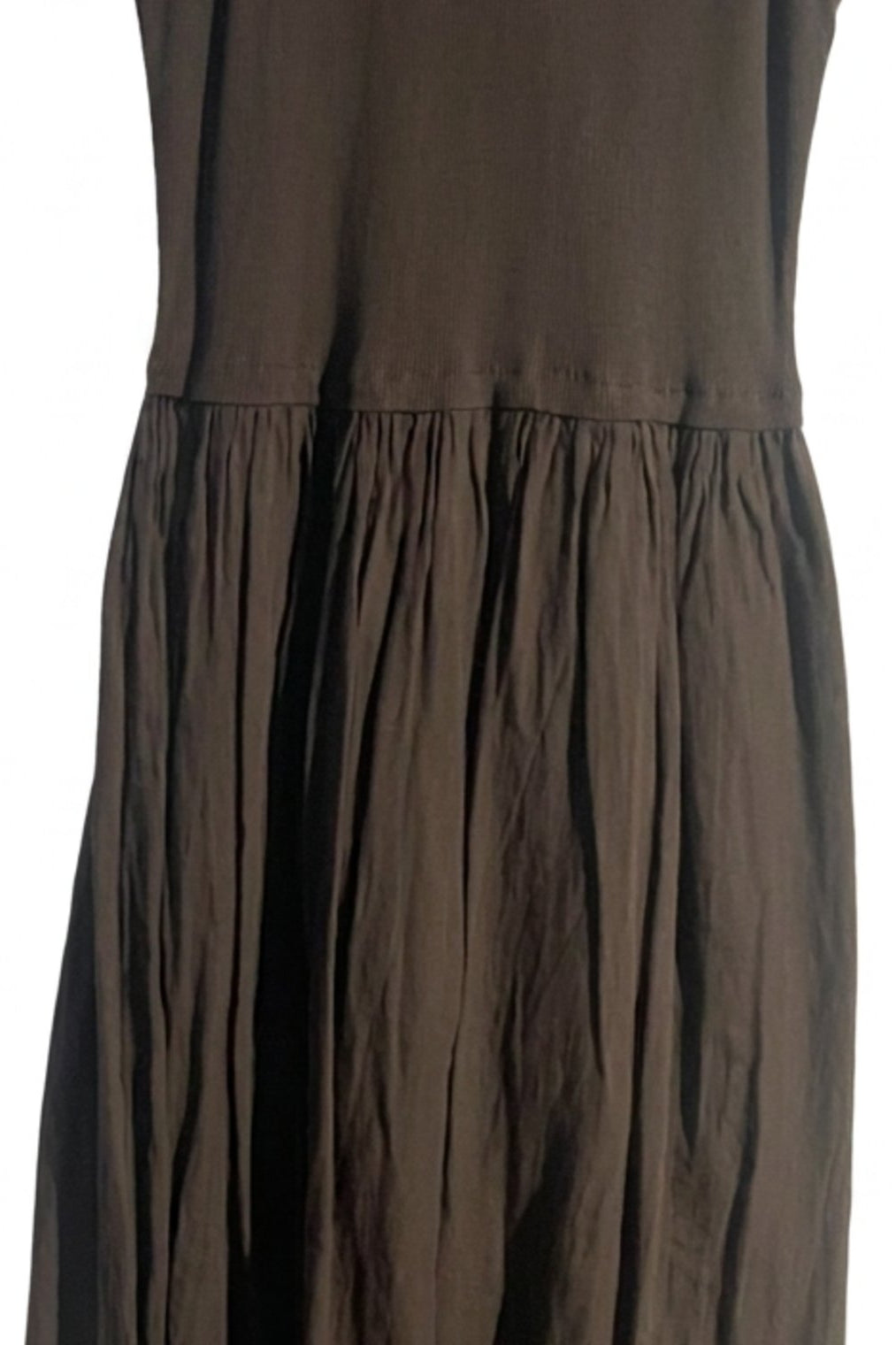 MAPP RIB STROP DRESS DRESS/JUMPSUIT 129 CHOCOLATE