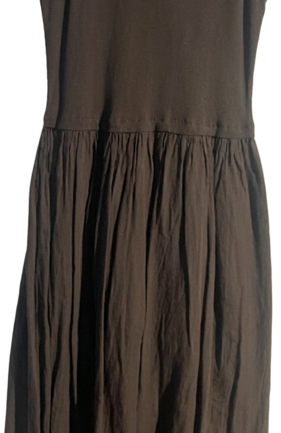 MAPP RIB STROP DRESS DRESS/JUMPSUIT 129 CHOCOLATE