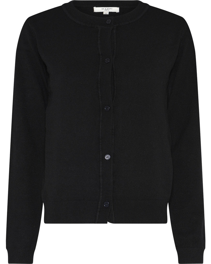 MAPP ROMA CARDIGAN KNITWEAR 80 BLACK