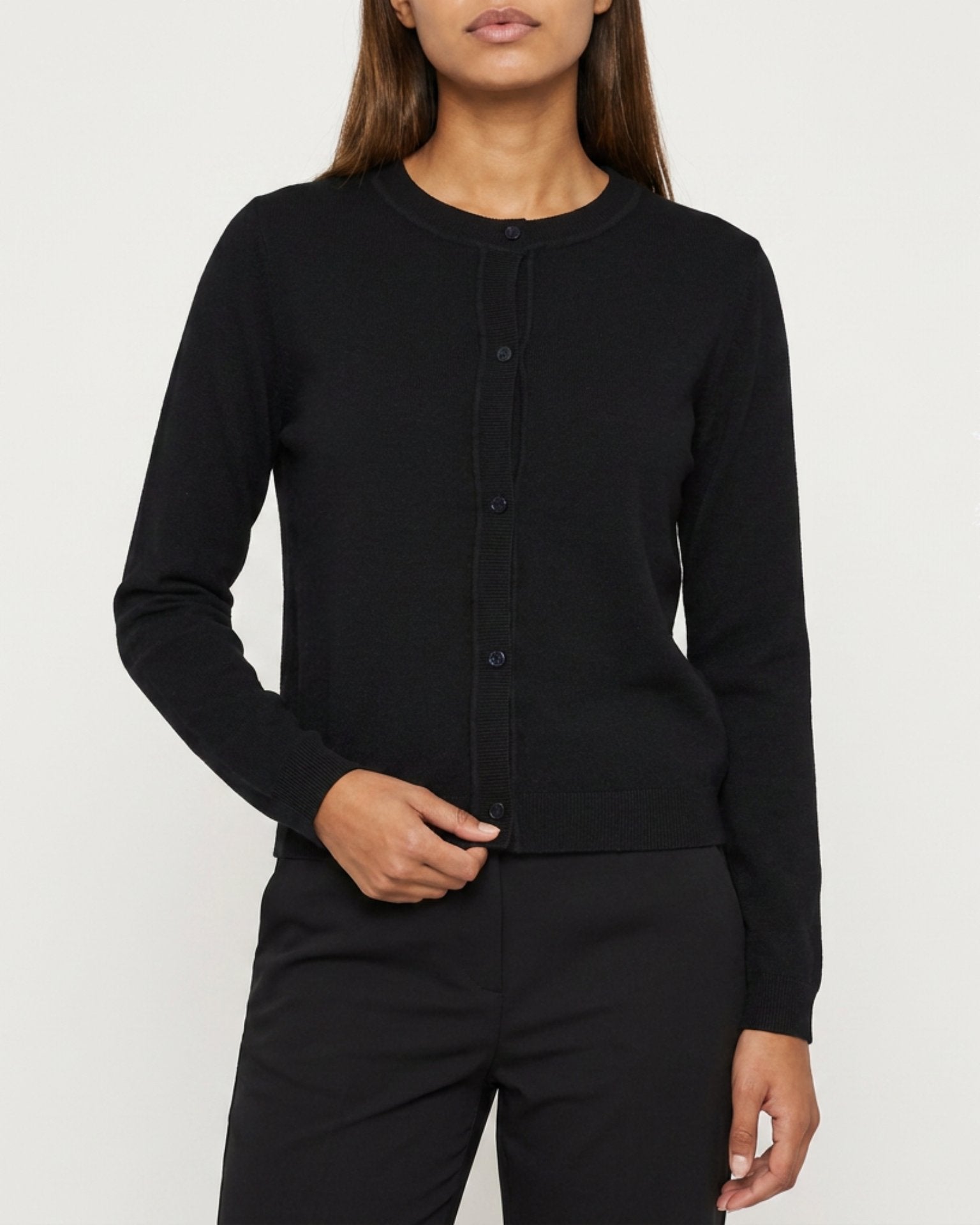MAPP ROMA CARDIGAN KNITWEAR 80 BLACK