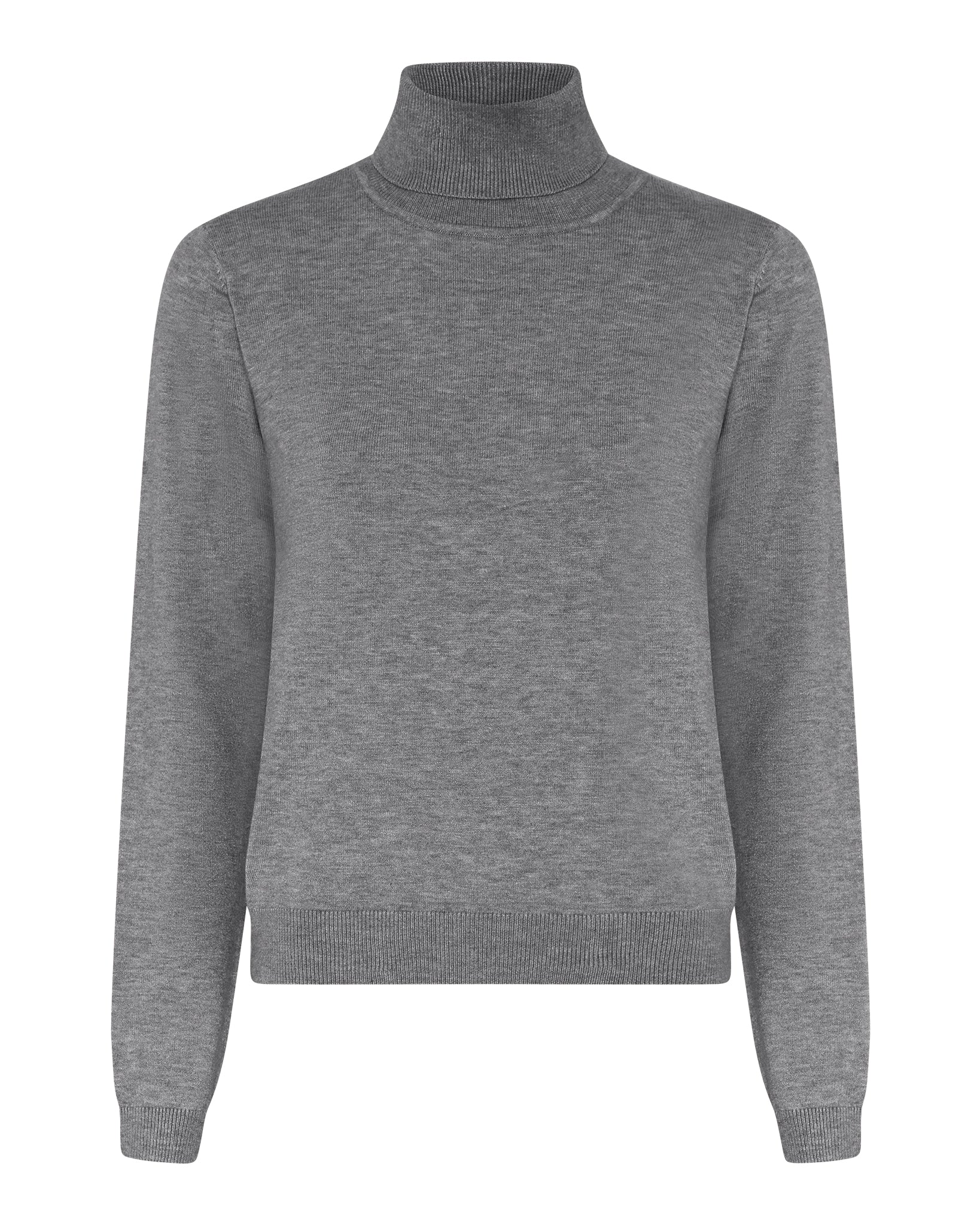 MAPP ROMA ROLLER KNITWEAR 253 LIGHT GREY MELANGE