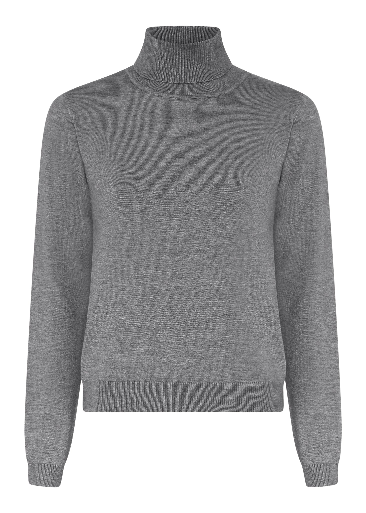 MAPP ROMA ROLLER KNITWEAR 253 LIGHT GREY MELANGE
