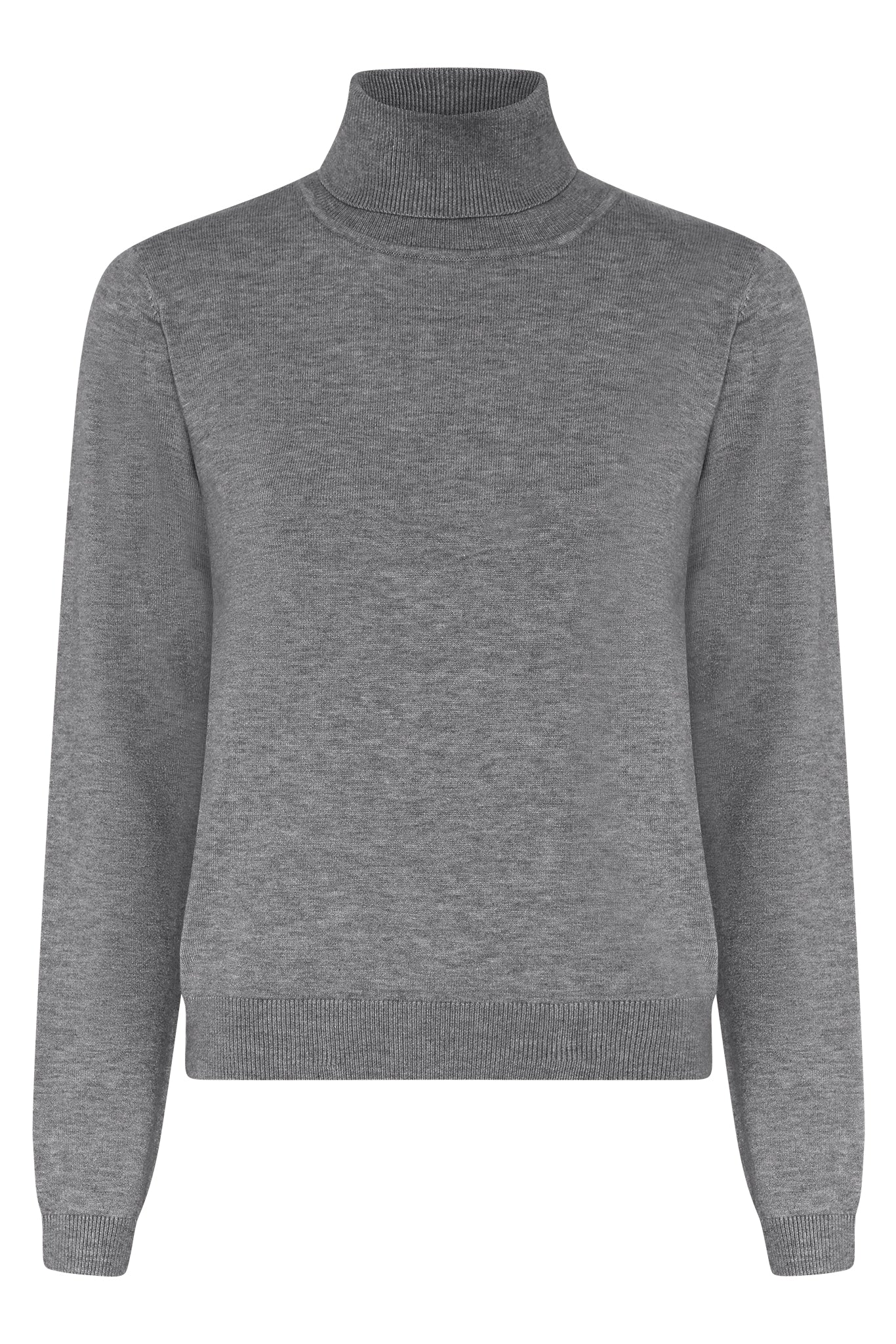 MAPP ROMA ROLLER KNITWEAR 253 LIGHT GREY MELANGE