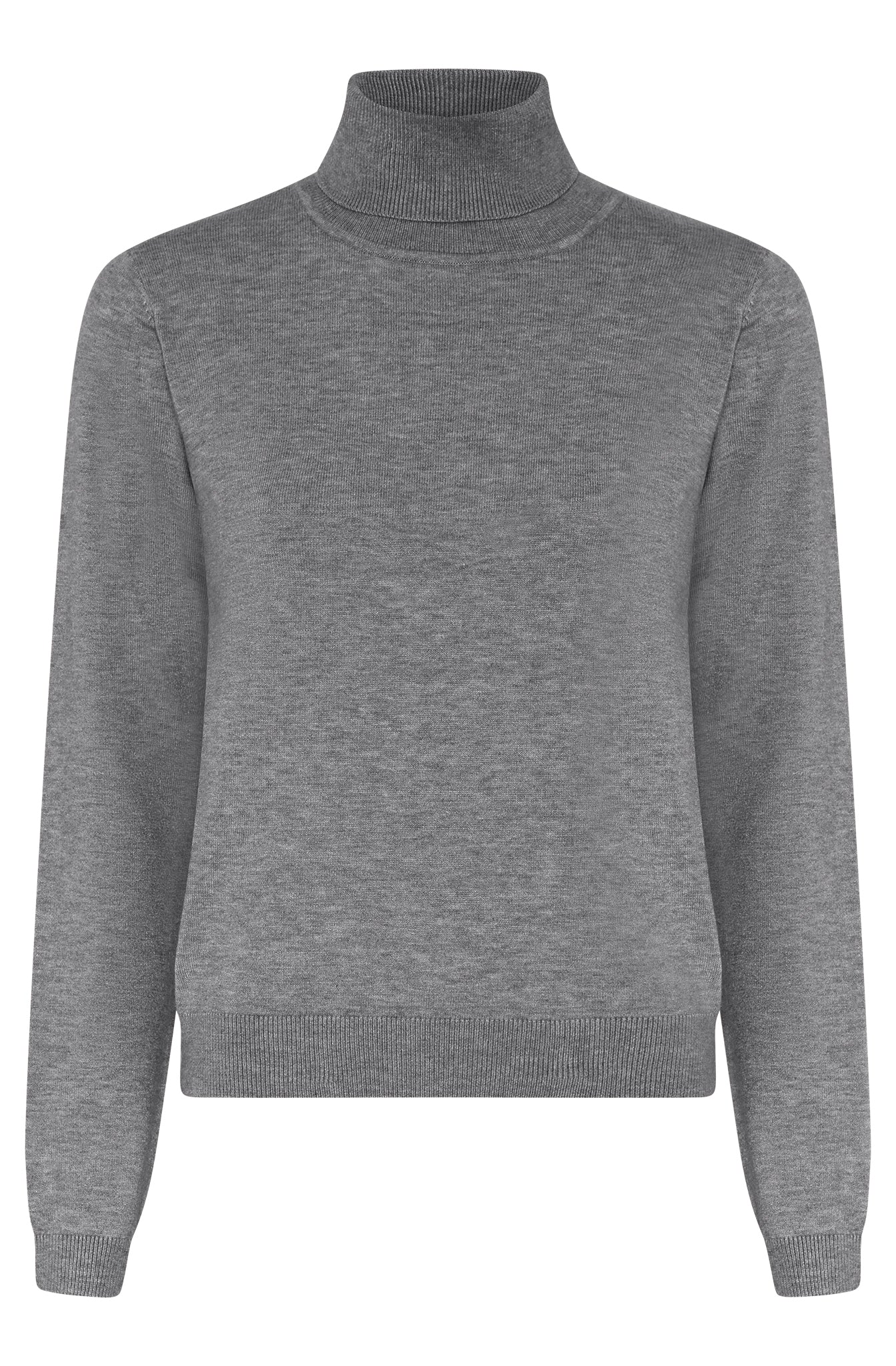 MAPP ROMA ROLLER KNITWEAR 253 LIGHT GREY MELANGE