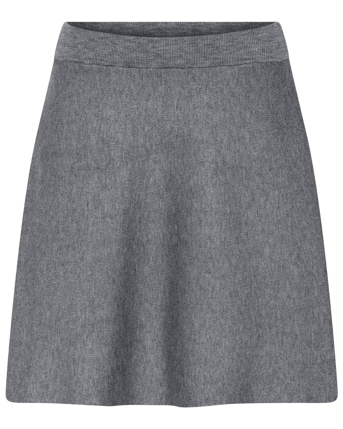 MAPP ROMA SKIRT KNITWEAR 253 LIGHT GREY MELANGE