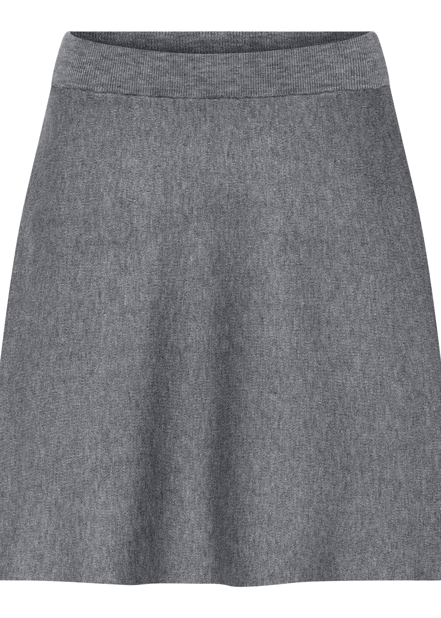 MAPP ROMA SKIRT KNITWEAR 253 LIGHT GREY MELANGE