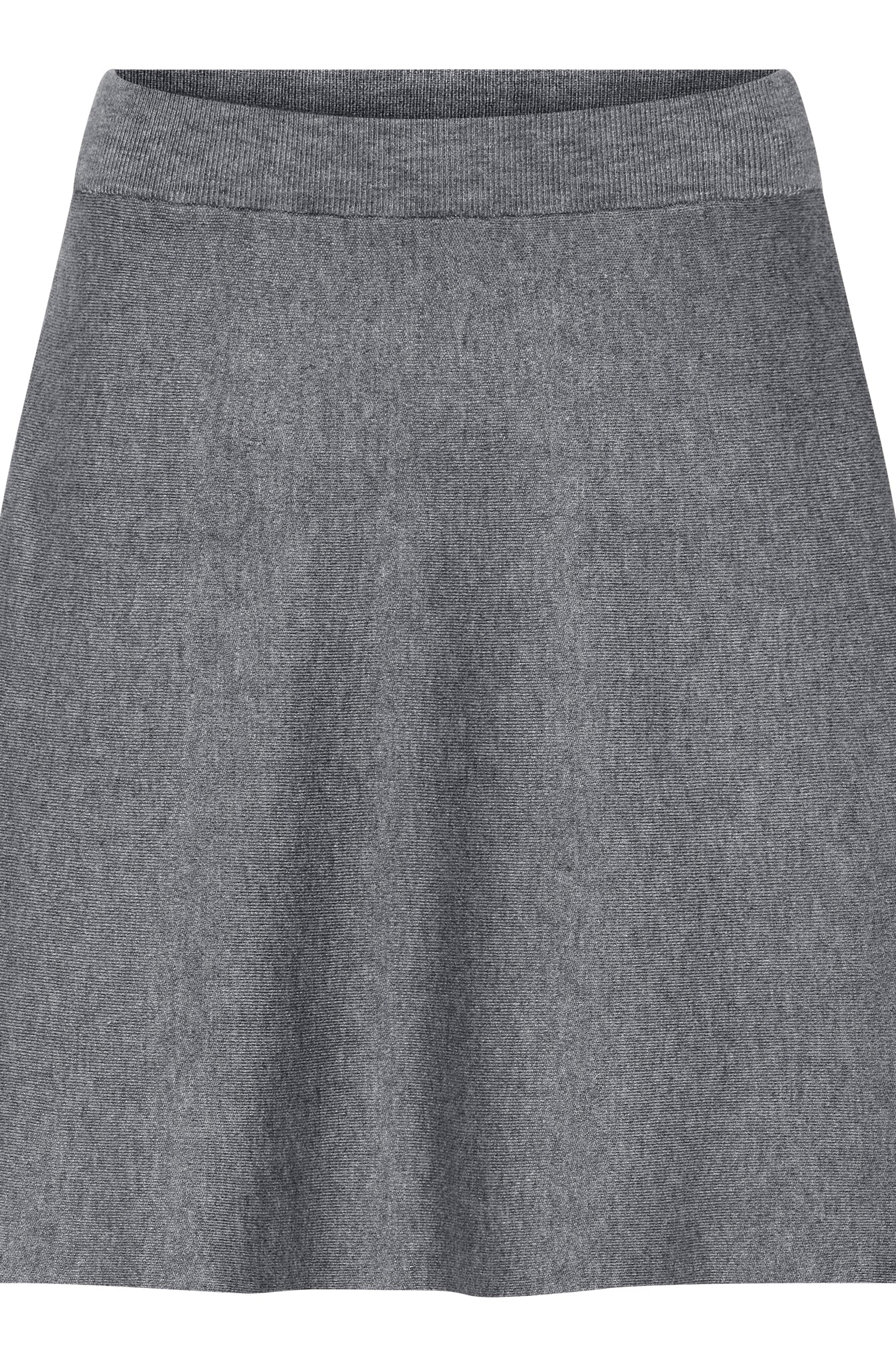 MAPP ROMA SKIRT KNITWEAR 253 LIGHT GREY MELANGE