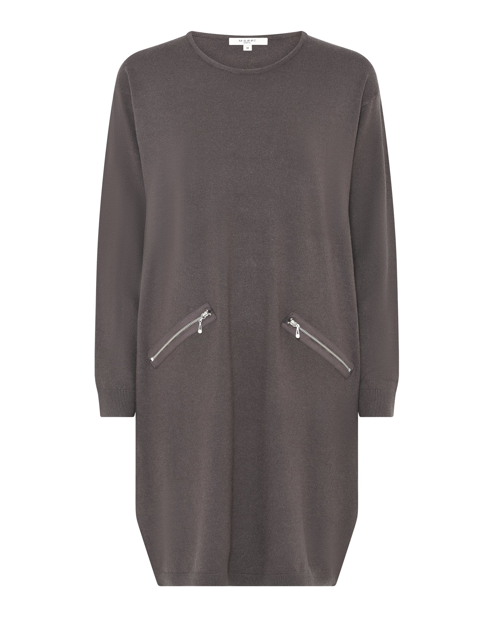 MAPP ROMA TRINE DRESS KNITWEAR 129 CHOCOLATE