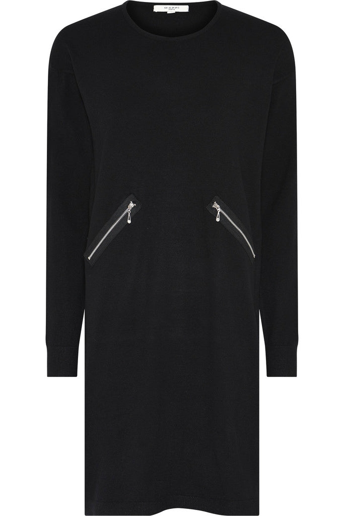 MAPP ROMA TRINE DRESS KNITWEAR 80 BLACK
