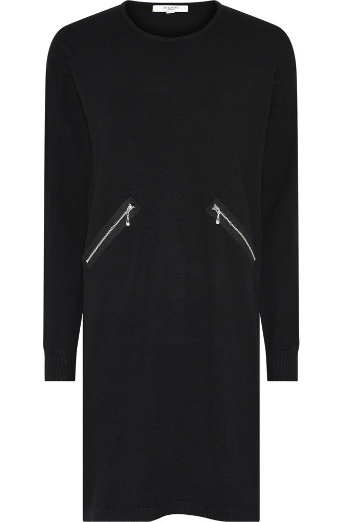 MAPP ROMA TRINE DRESS KNITWEAR 80 BLACK
