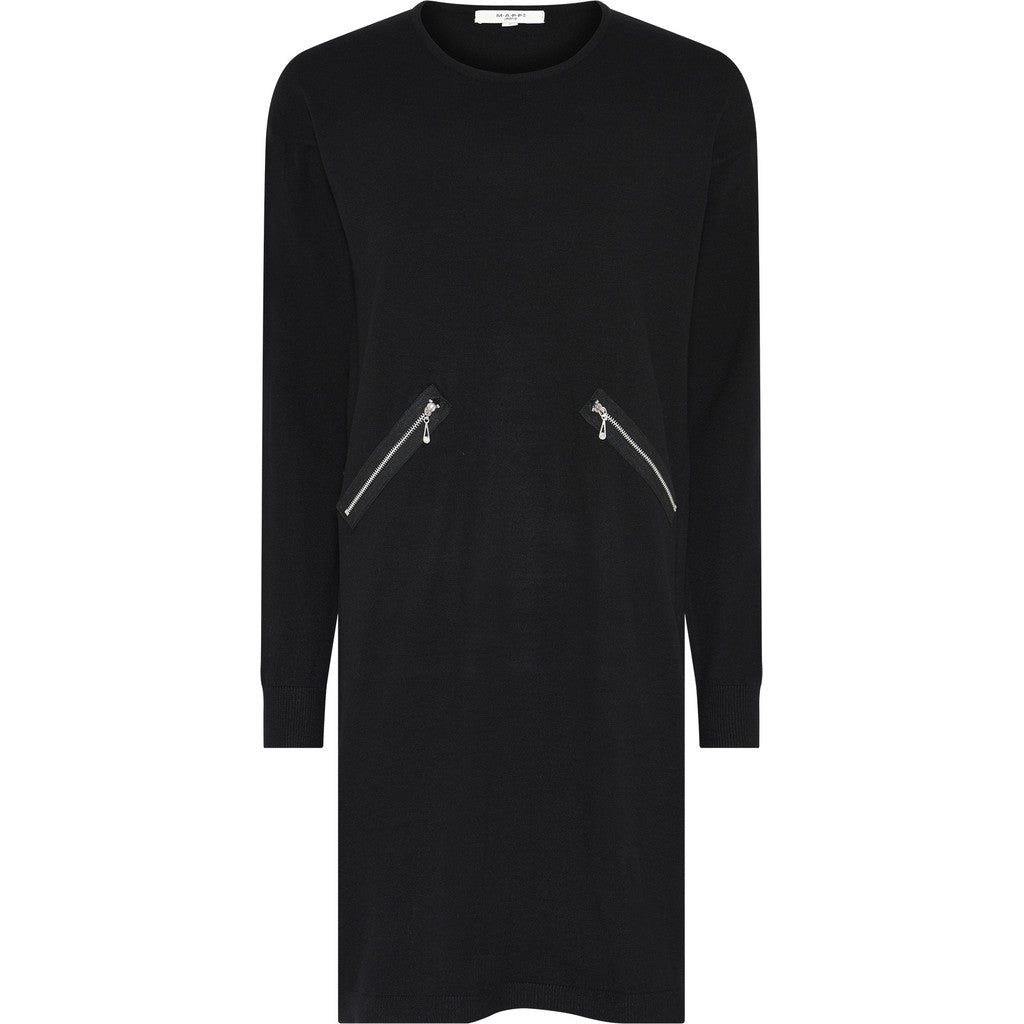 MAPP ROMA TRINE DRESS KNITWEAR 80 BLACK