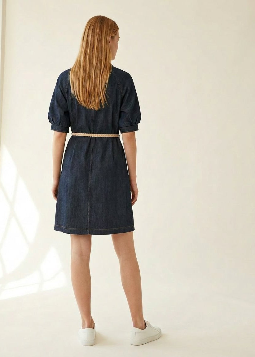 MARC LAUGE RONDA DENIM DRESS DRESS/JUMPSUIT 96 DARK BLUE DENIM