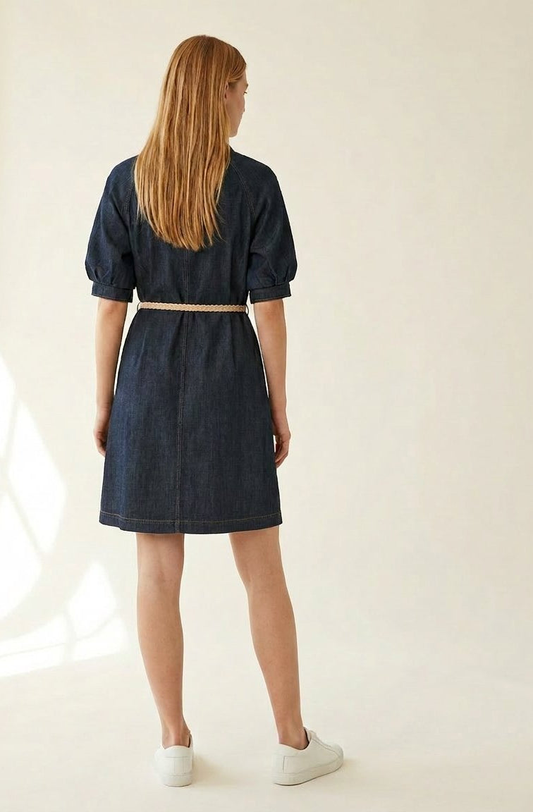 MARC LAUGE RONDA DENIM DRESS DRESS/JUMPSUIT 96 DARK BLUE DENIM