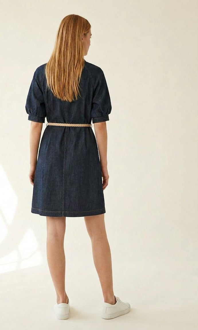 MARC LAUGE RONDA DENIM DRESS DRESS/JUMPSUIT 96 DARK BLUE DENIM