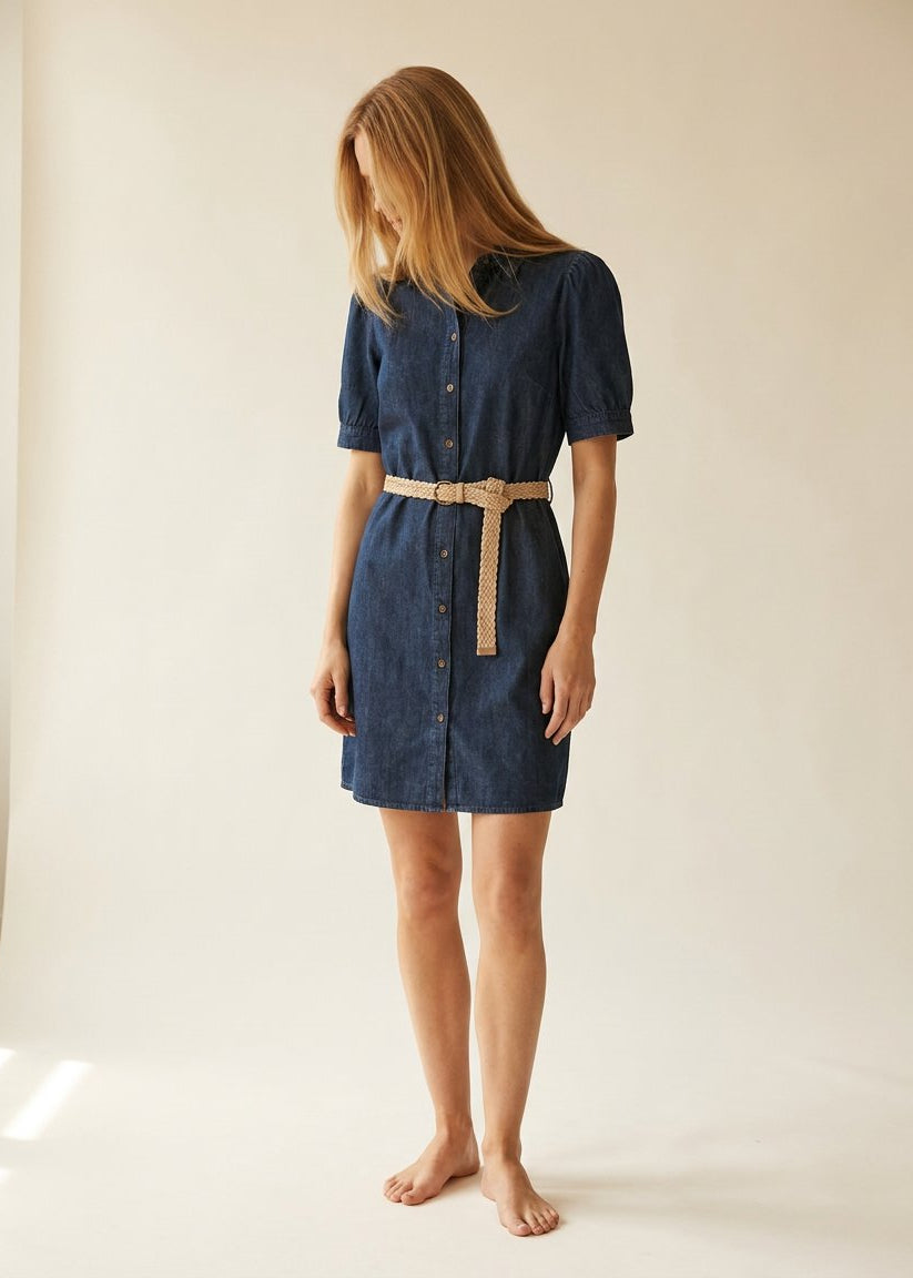 MARC LAUGE RONDA DENIM DRESS DRESS/JUMPSUIT 96 DARK BLUE DENIM