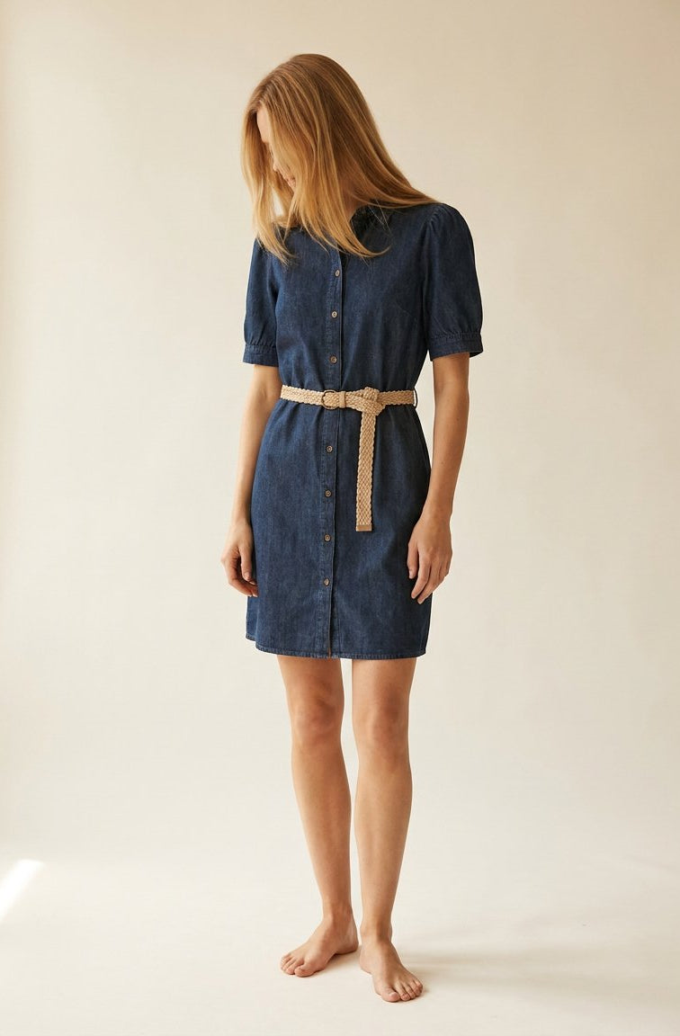 MARC LAUGE RONDA DENIM DRESS DRESS/JUMPSUIT 96 DARK BLUE DENIM
