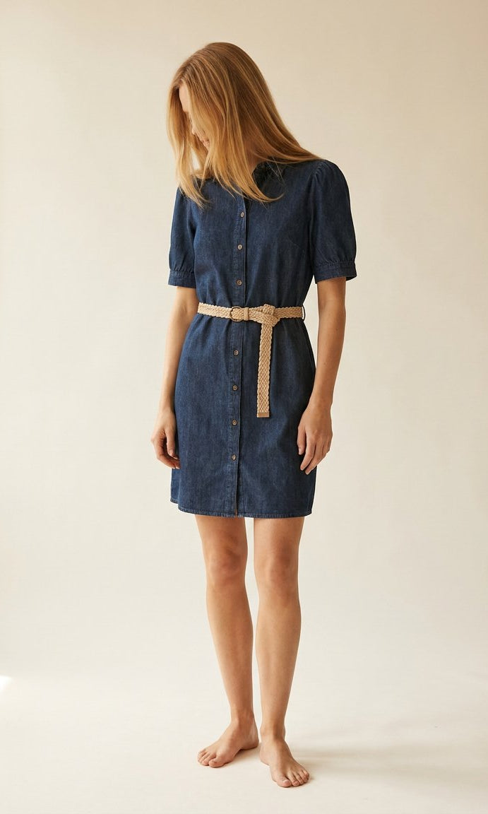 MARC LAUGE RONDA DENIM DRESS DRESS/JUMPSUIT 96 DARK BLUE DENIM