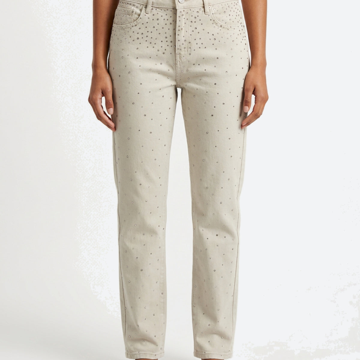 MARC LAUGE Rain Drop Twill Jeans DENIM/TWILL 27 SAND