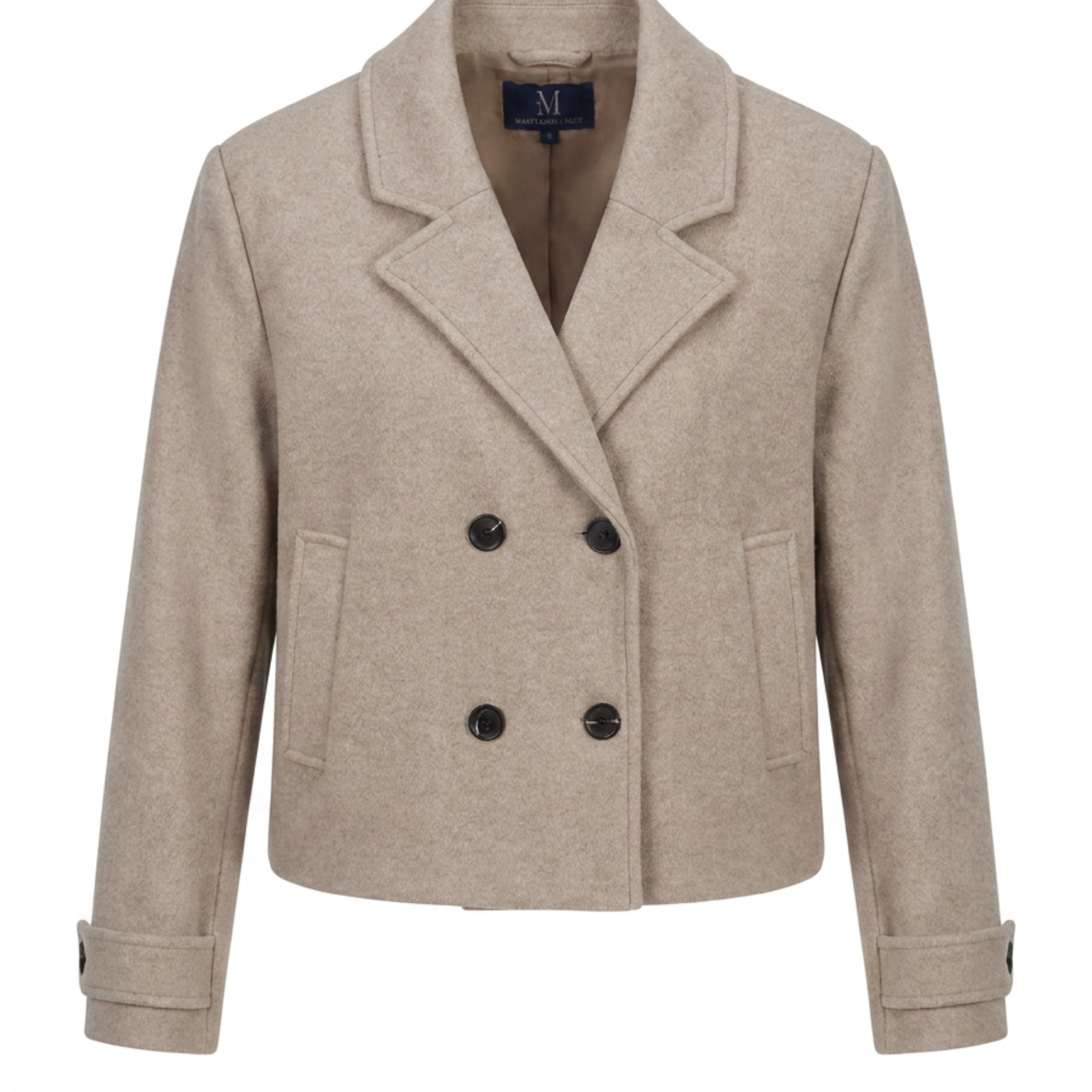 MAPP SHORT TRENCH WOOL JACKET OUTERWEAR