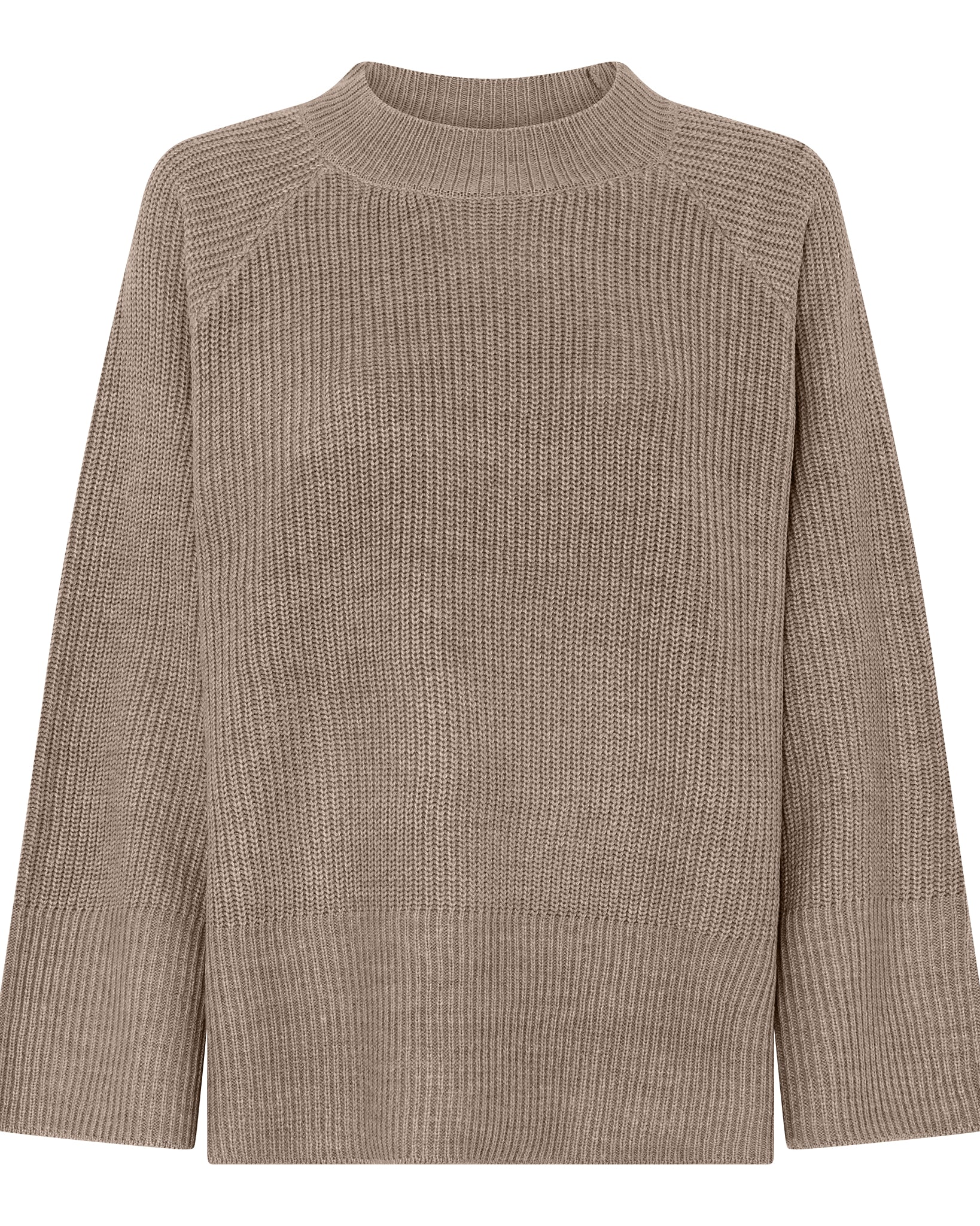 MAPP SIA RIB UNI BLOUSE KNITWEAR 135 EARTH
