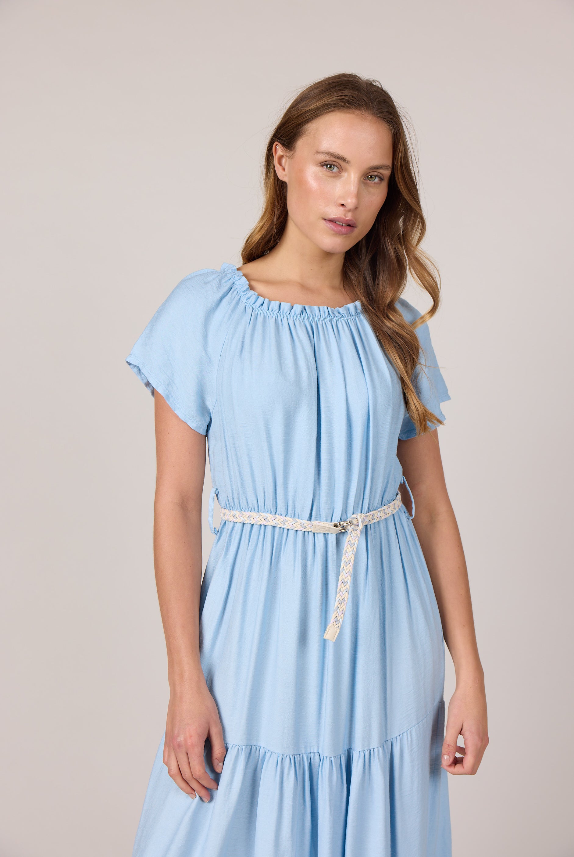 MAPP SIGNE DRESS DRESS/JUMPSUIT 107 SOFT BLUE