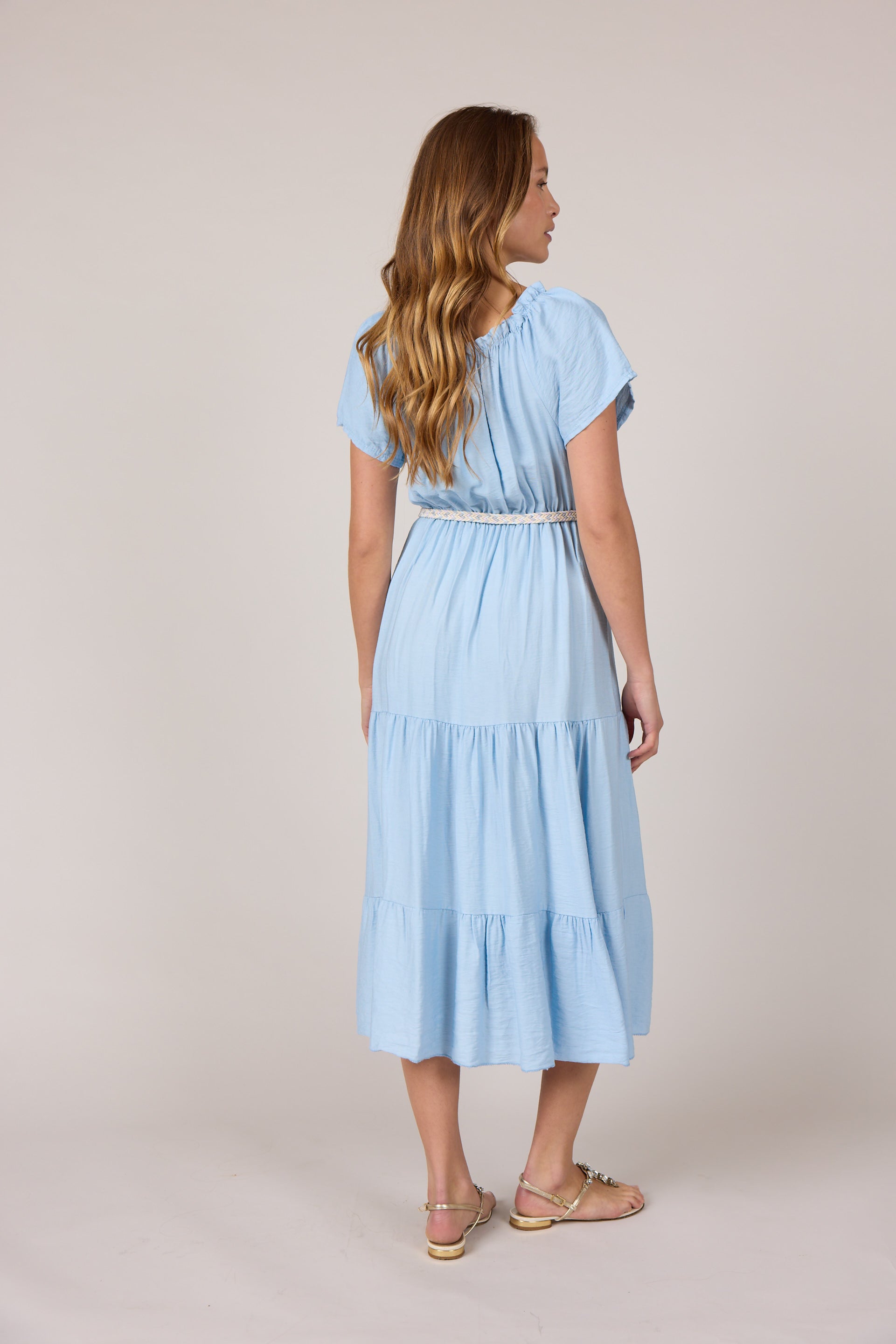 MAPP SIGNE DRESS DRESS/JUMPSUIT 107 SOFT BLUE