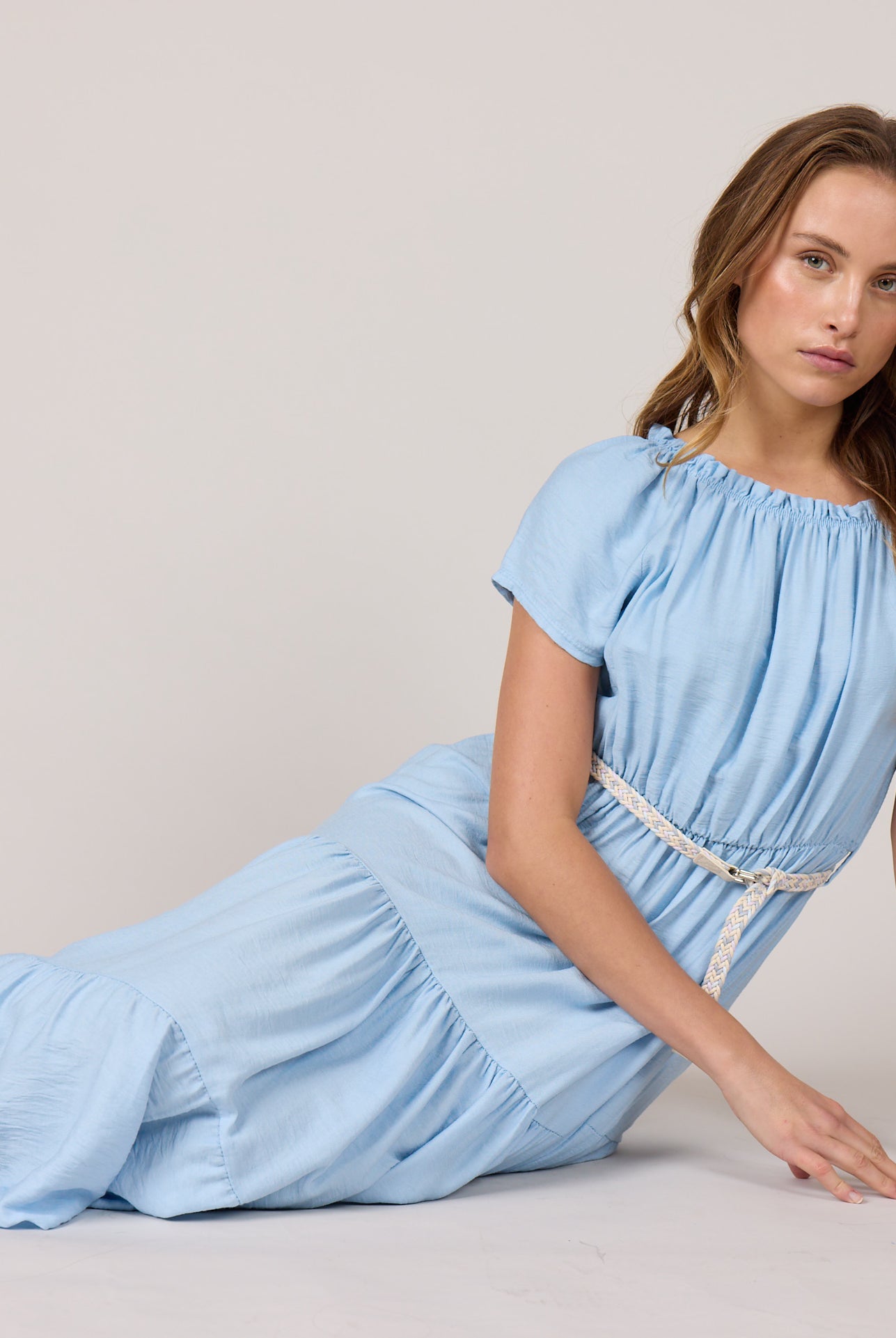 MAPP SIGNE DRESS DRESS/JUMPSUIT 107 SOFT BLUE