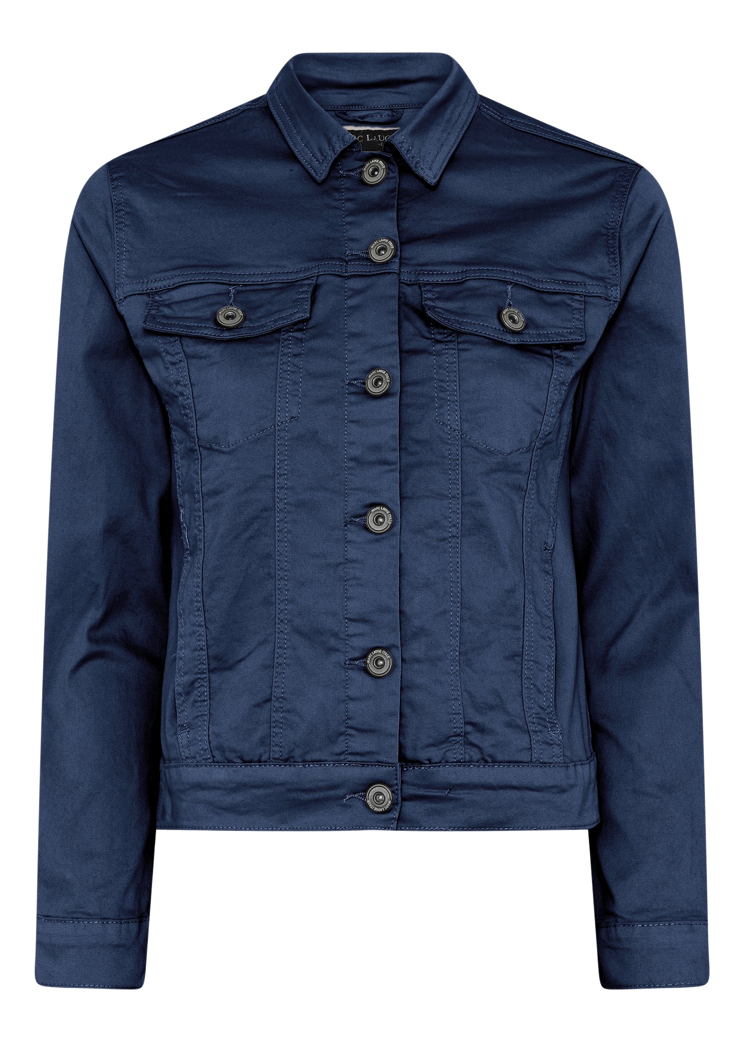MARC LAUGE SINCE TWILL JACKET OUTERWEAR 676 STEEL BLUE